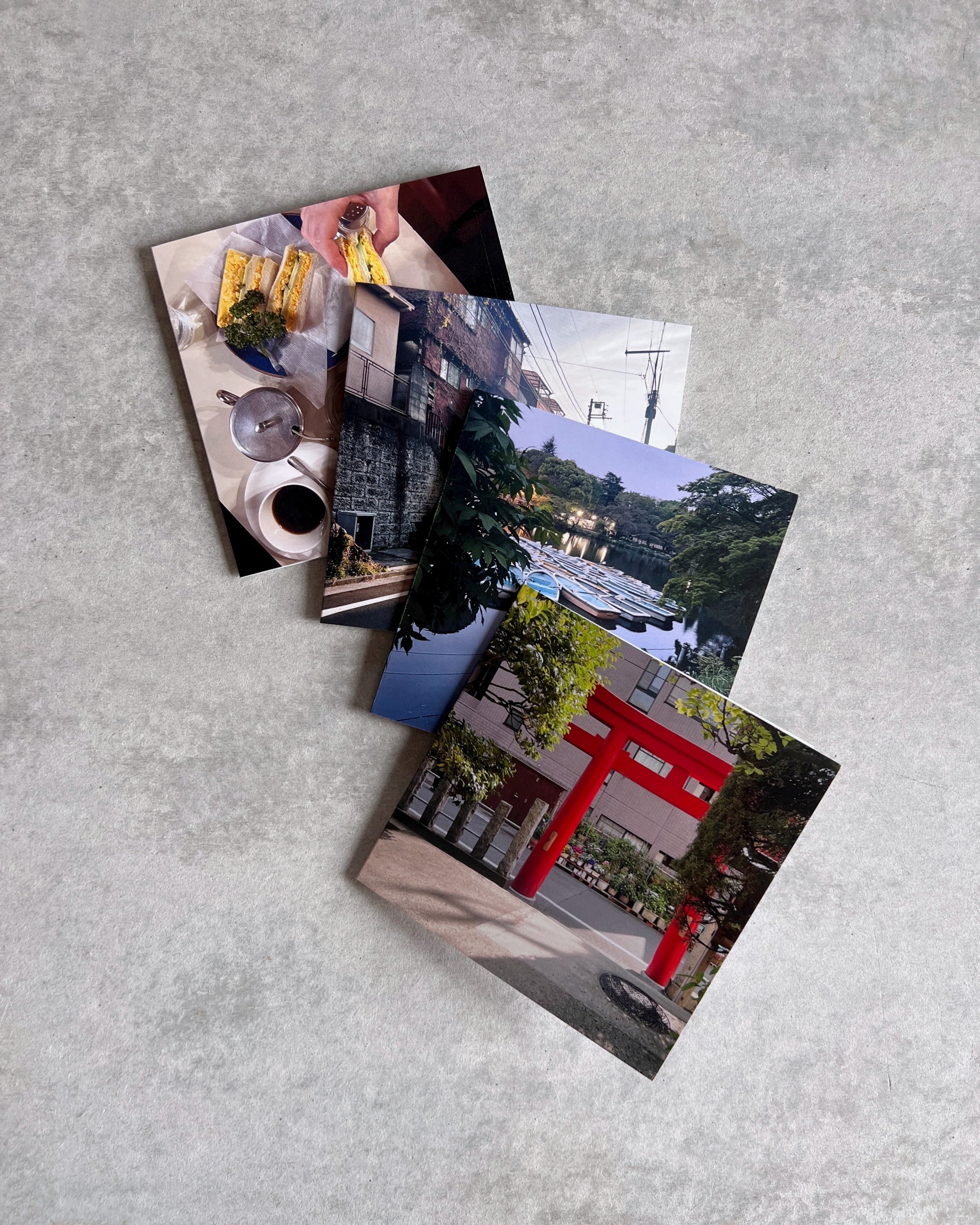 inokashira greeting card with envelope