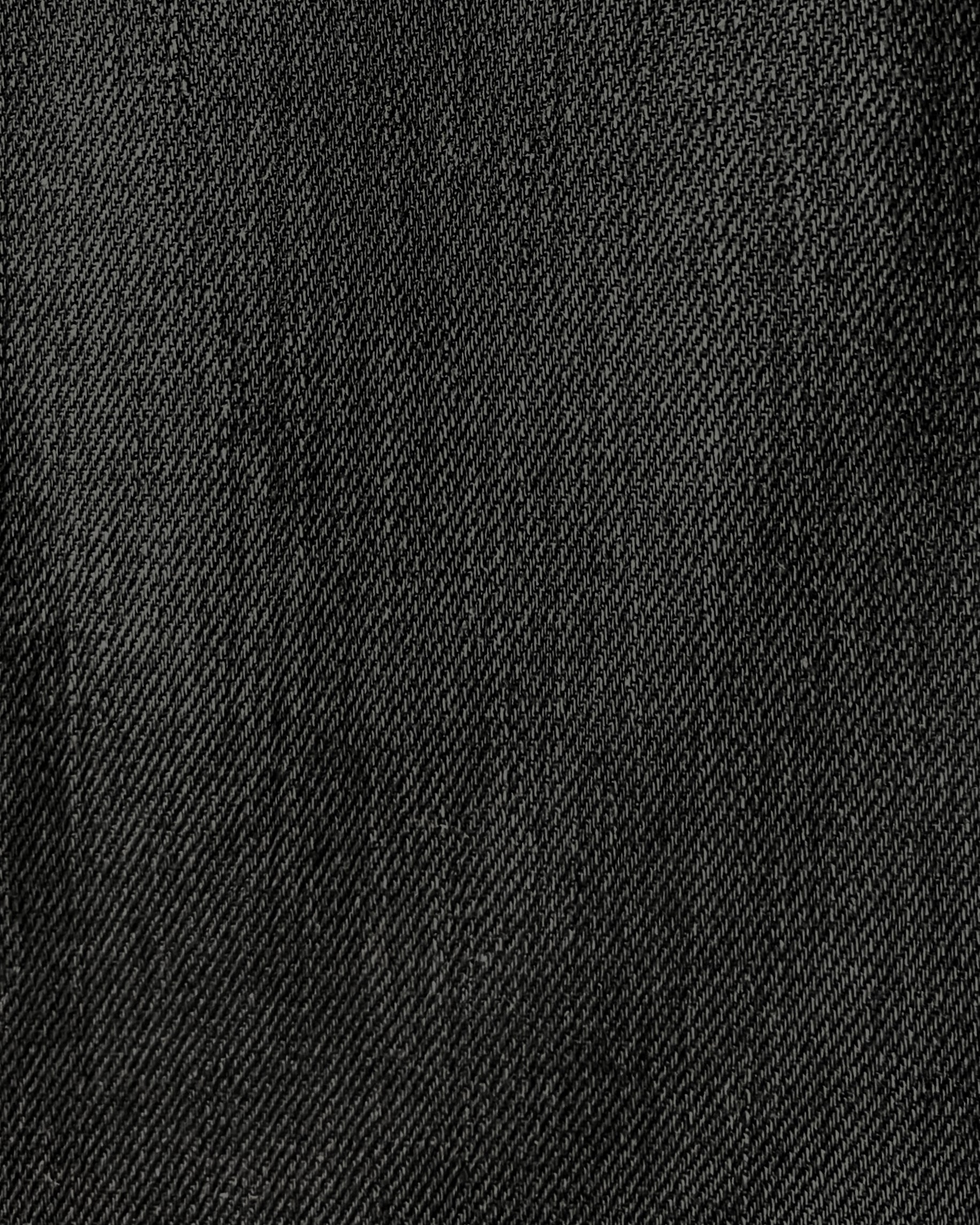 LJ struthers : heavy cotton charcoal pants