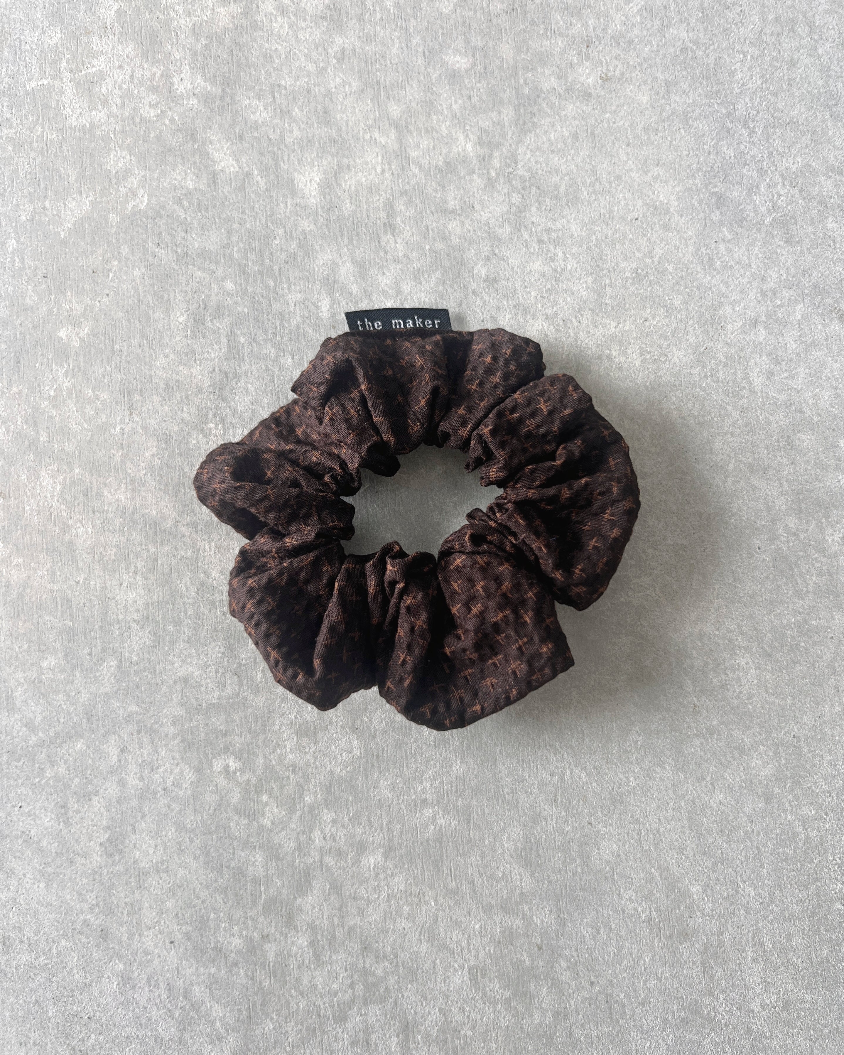 'm' for the maker : scrunchie