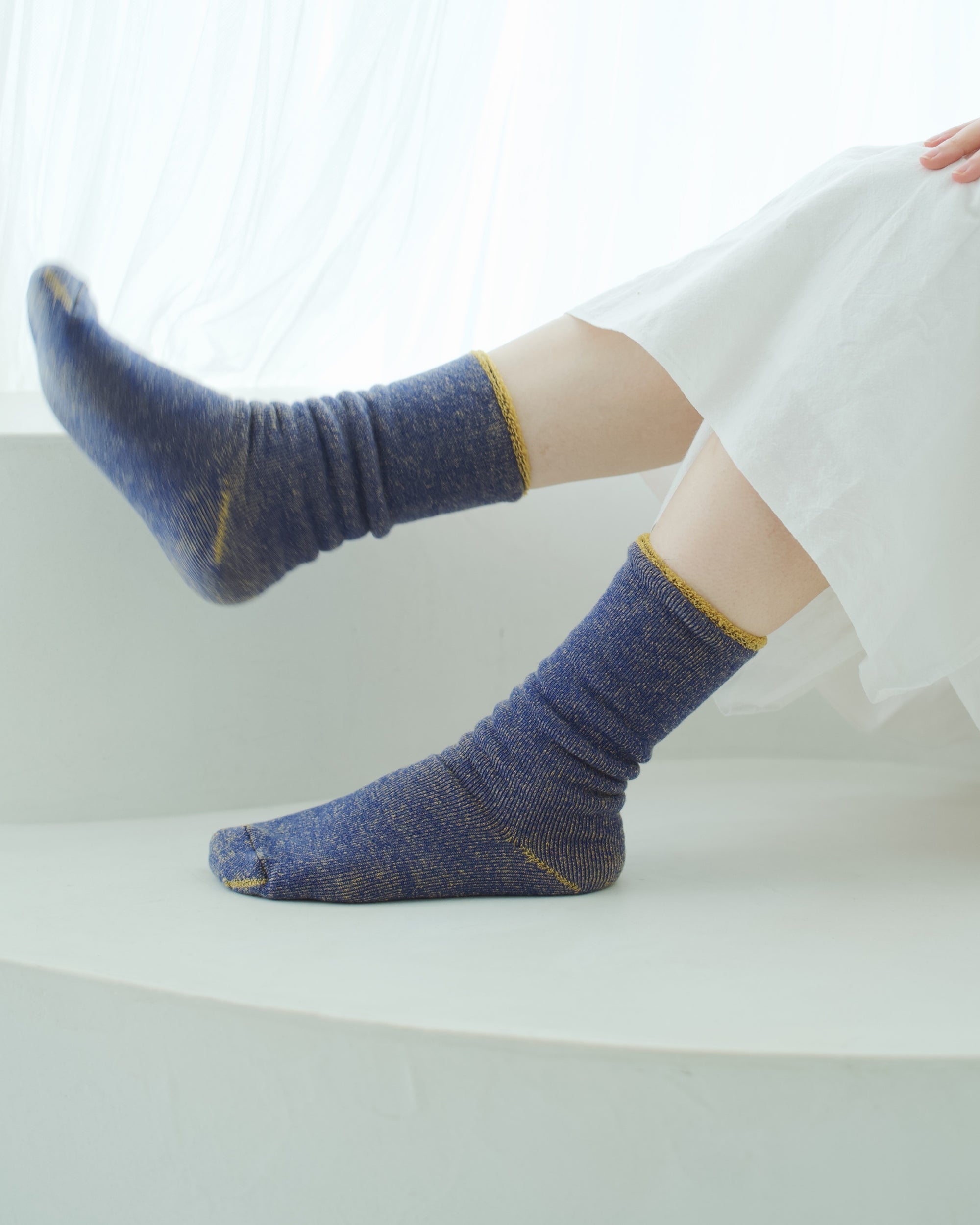 hakne : cotton-wool pile socks
