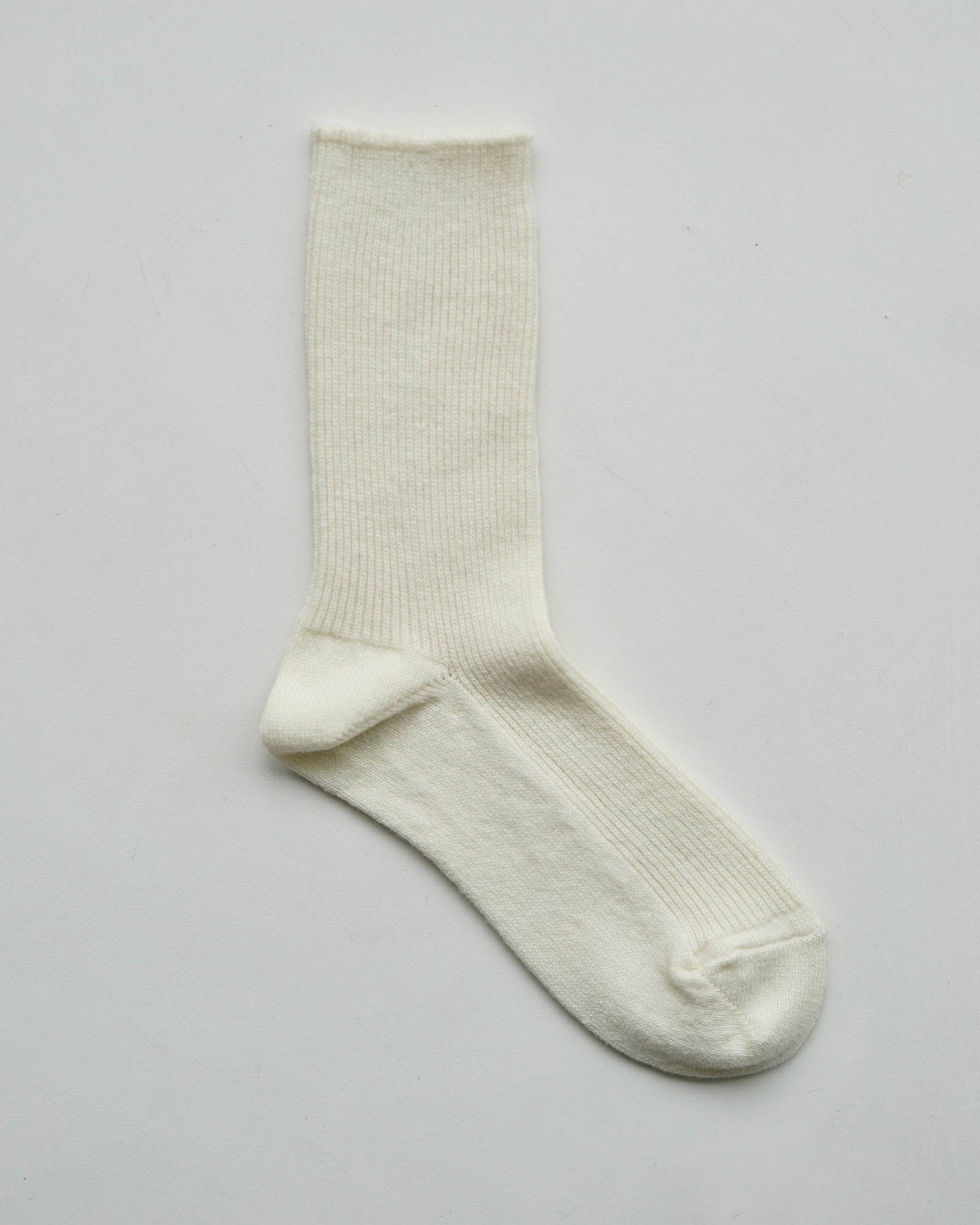 hakne : wool cashmere ribbed socks