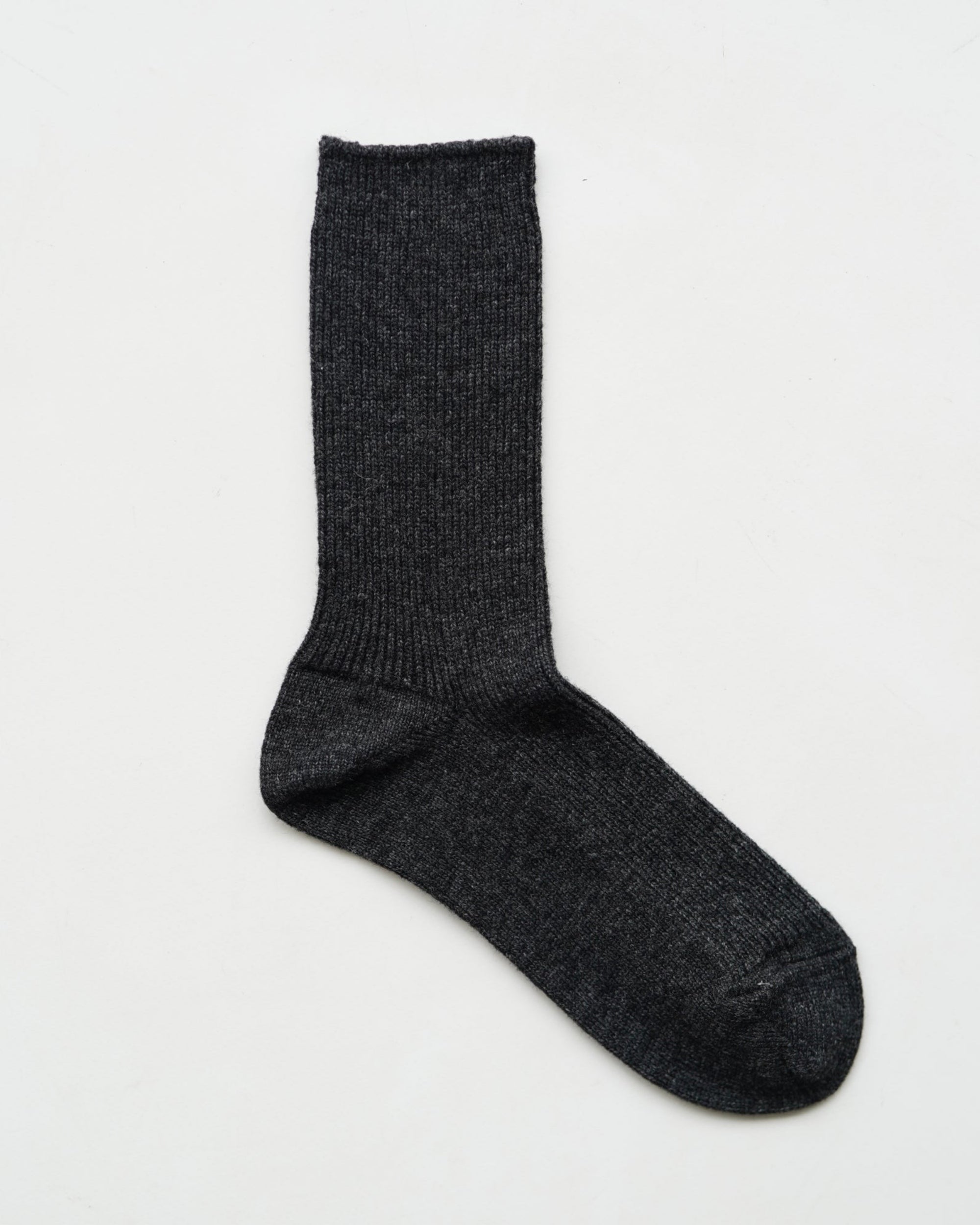 hakne : wool cashmere ribbed socks