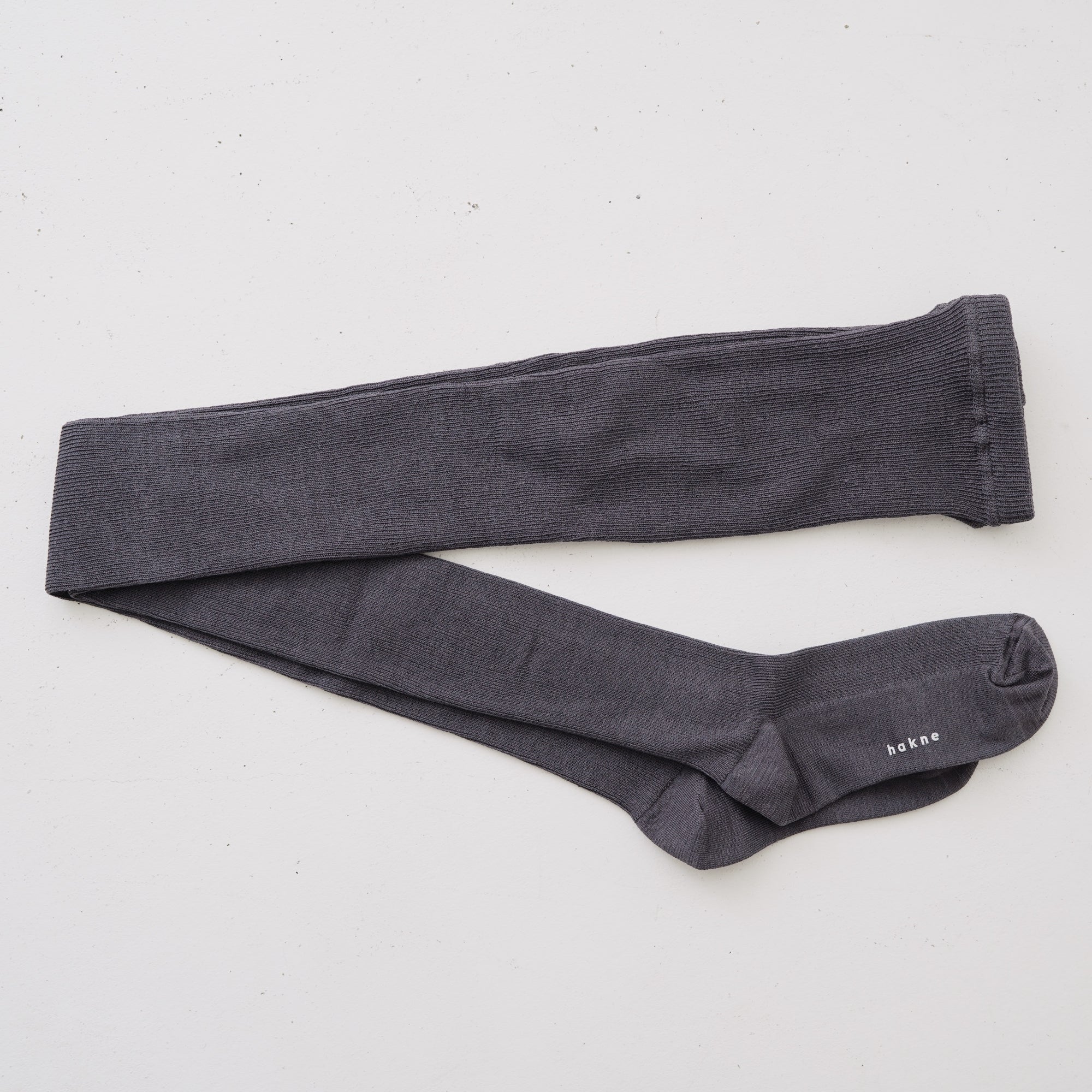 hakne : silk cotton ribbed tights