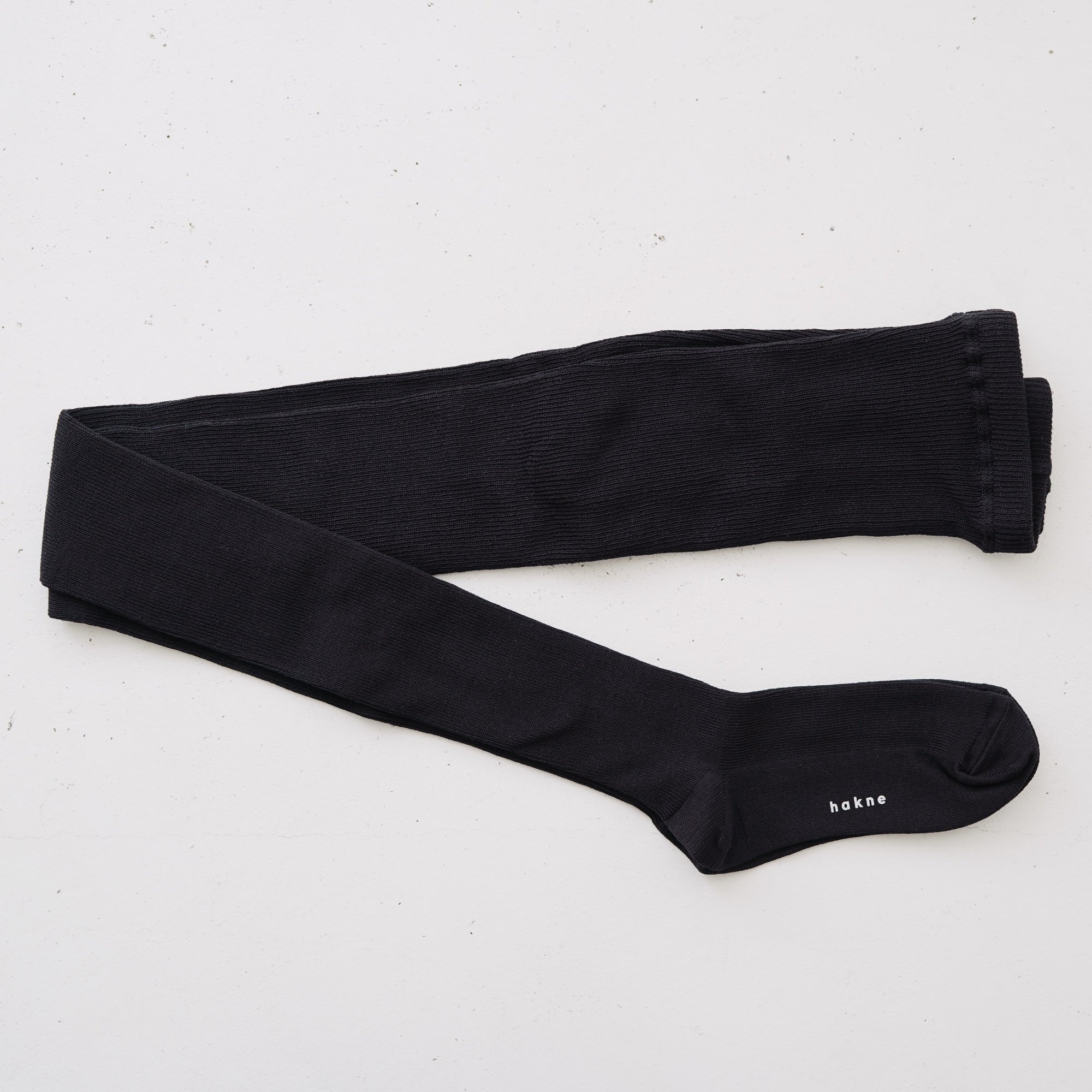 hakne : silk cotton ribbed tights