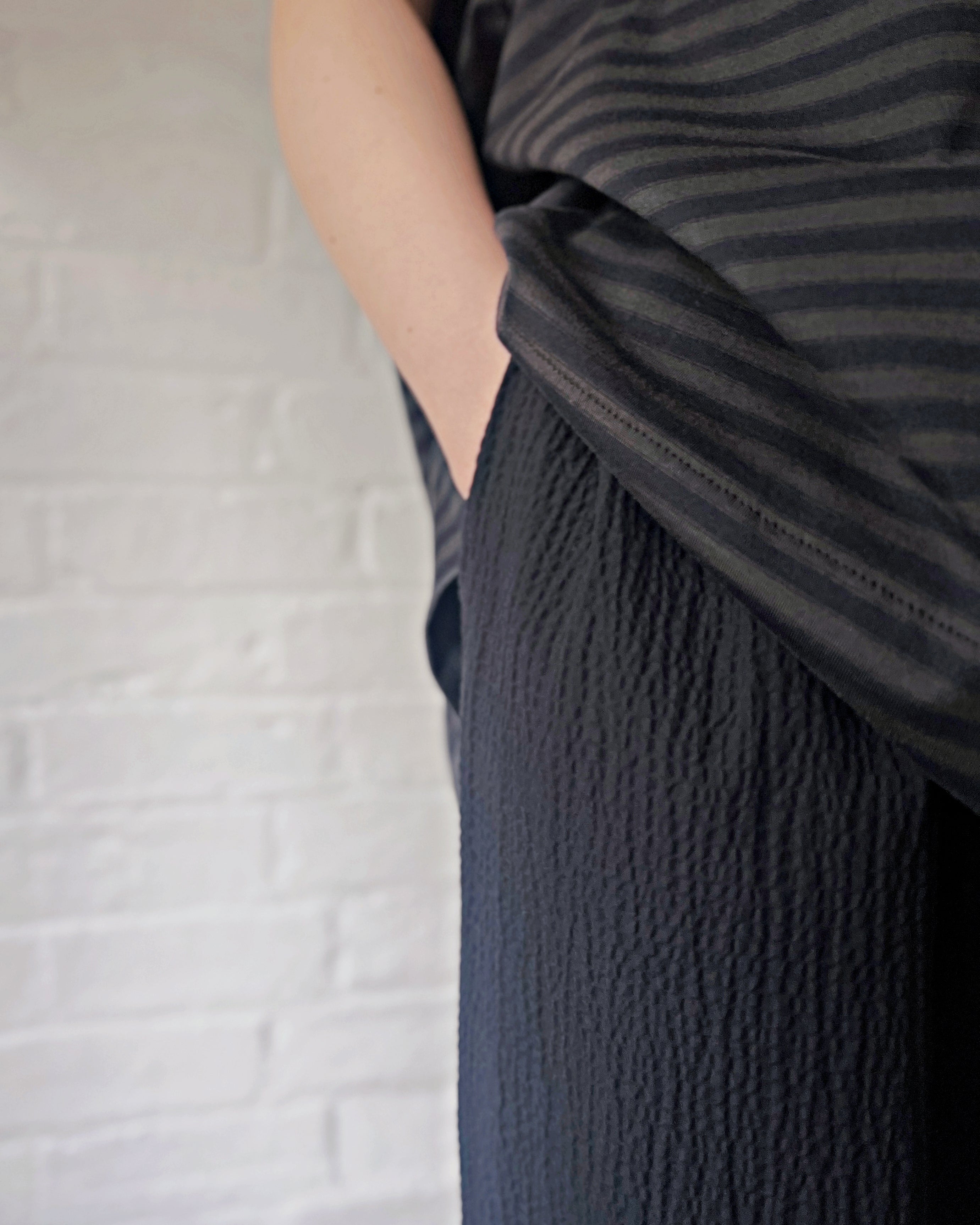 LJ struthers : cotton slouch pants