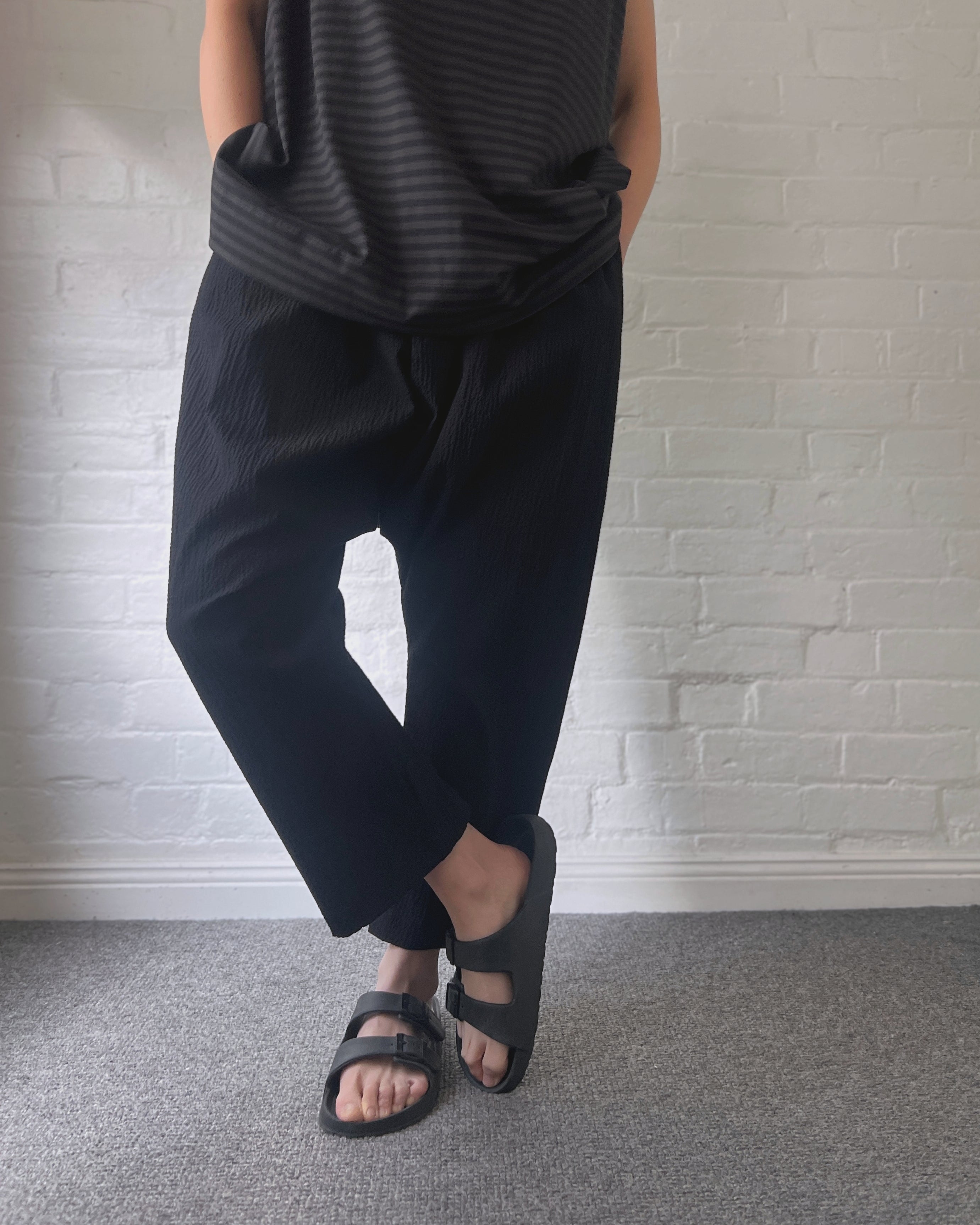 LJ struthers : cotton slouch pants