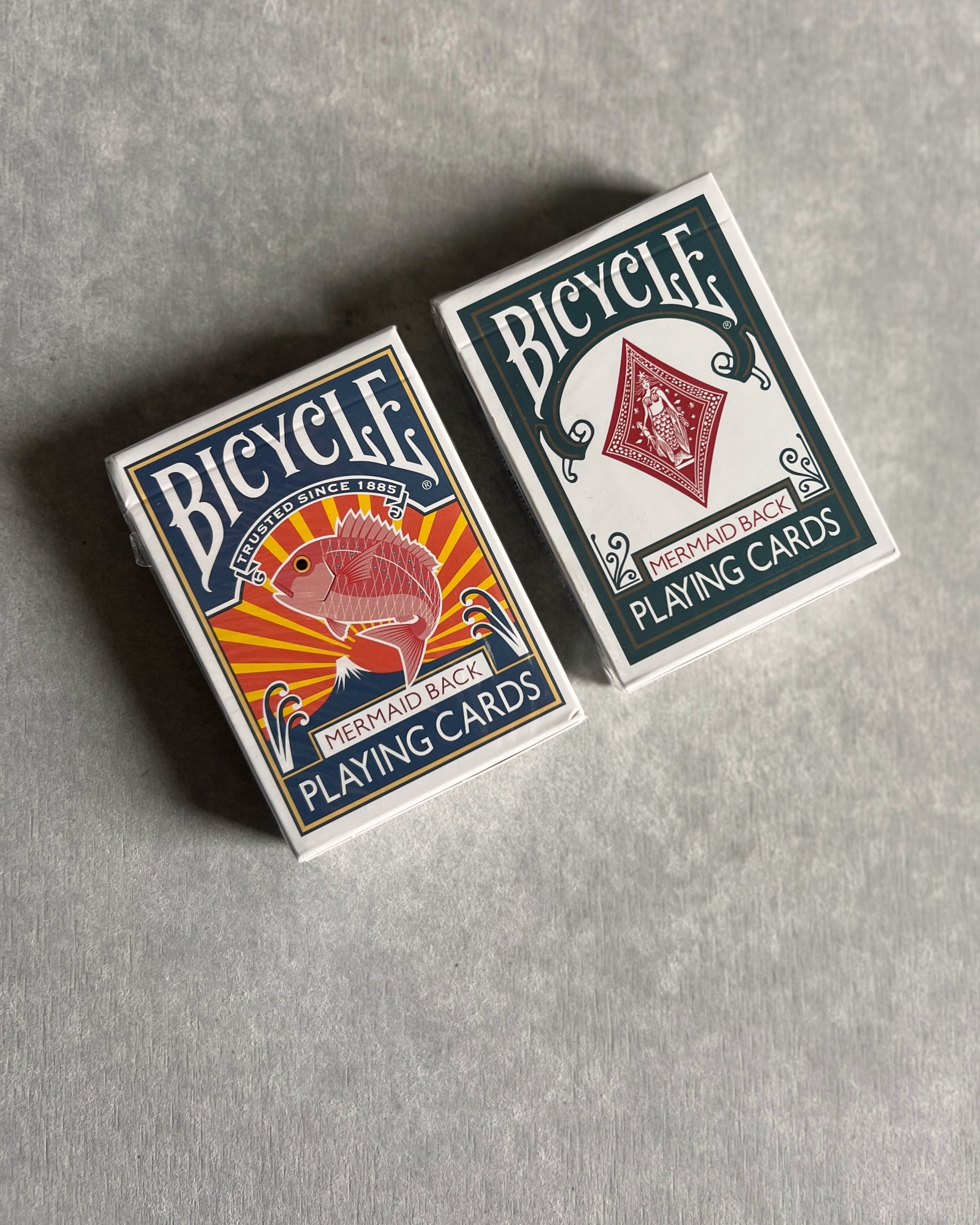 itoya x bicycle : mermaid back playing cards
