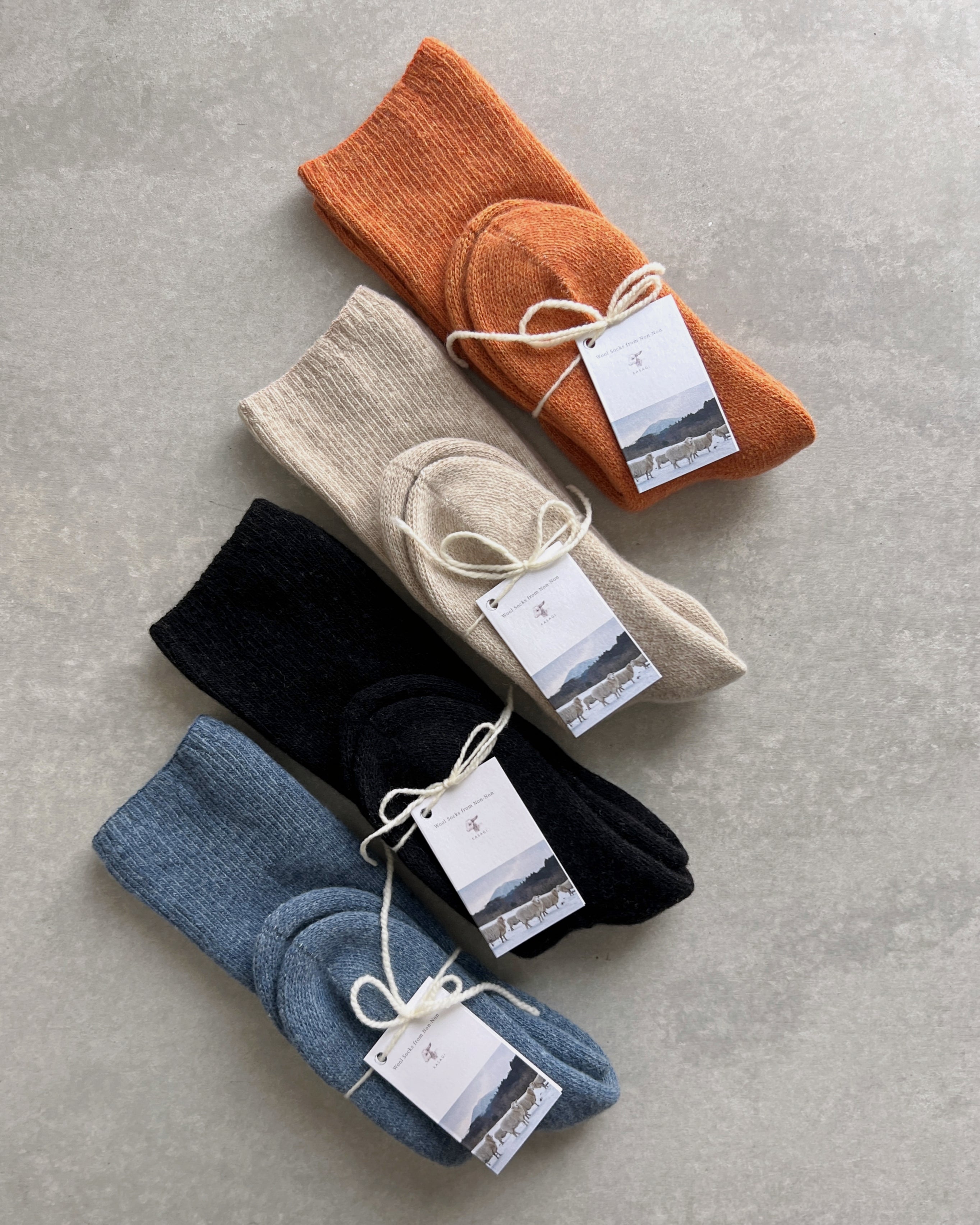 KASAGI : wool socks