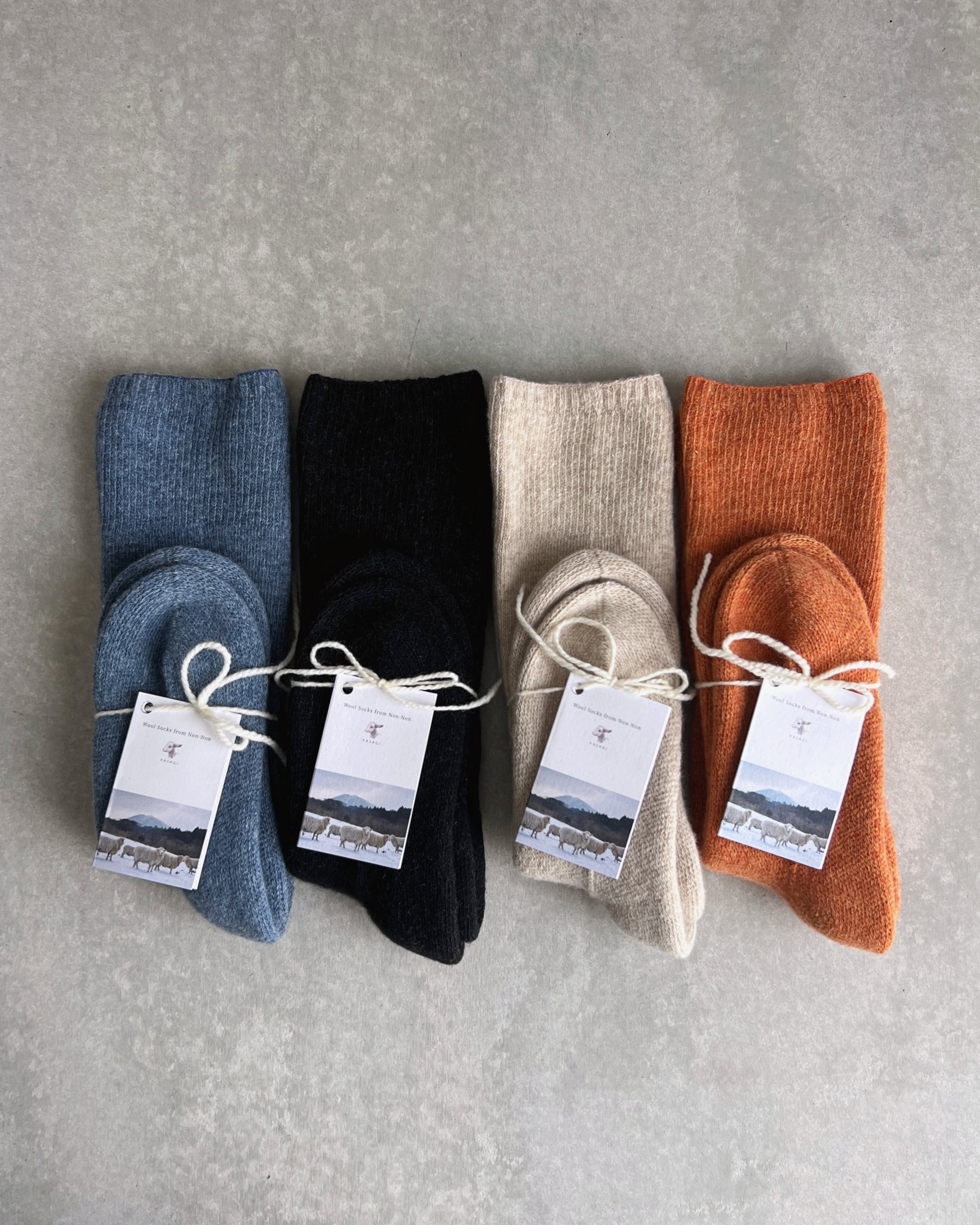 KASAGI : wool socks