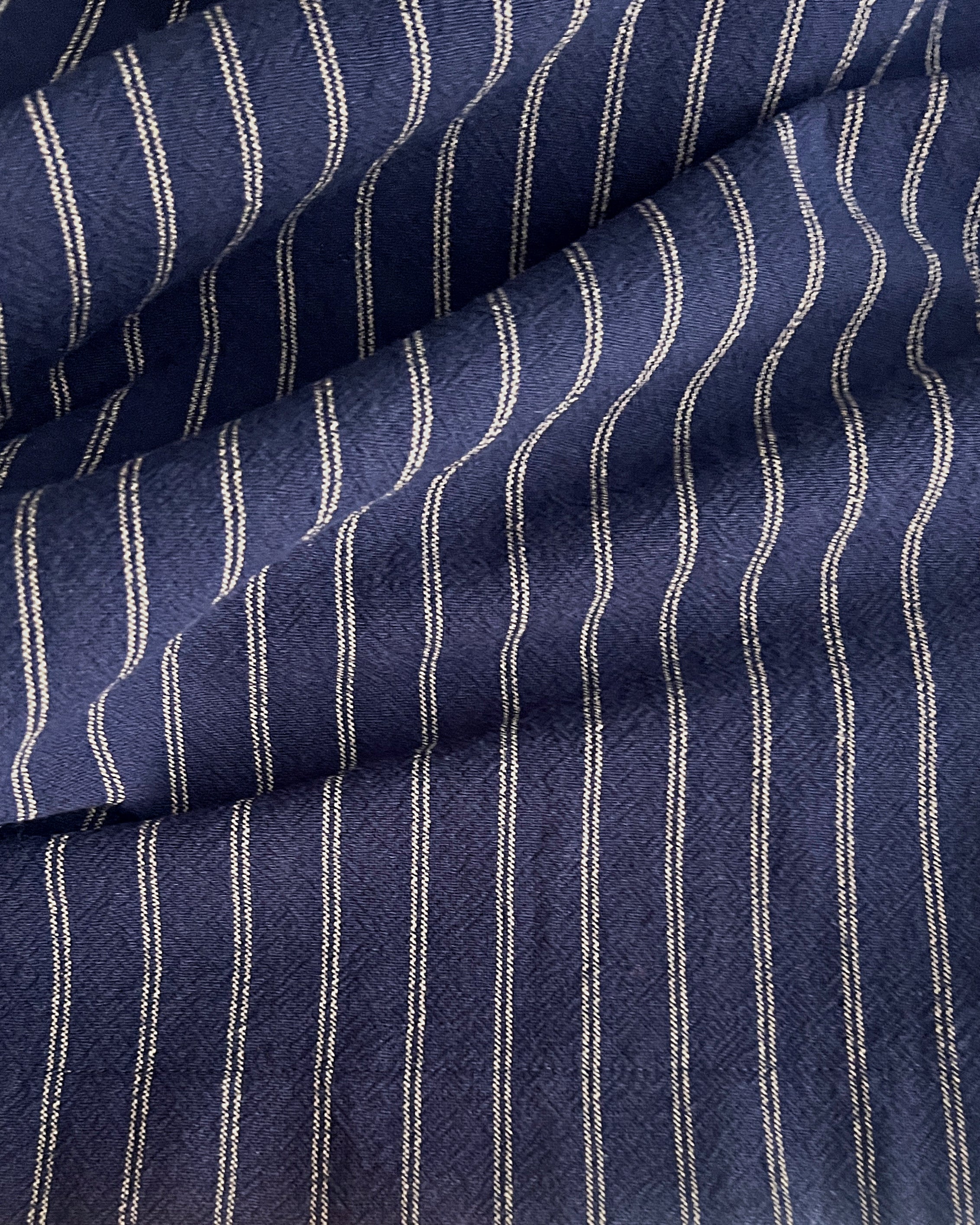 LJ struthers : striped cotton pants