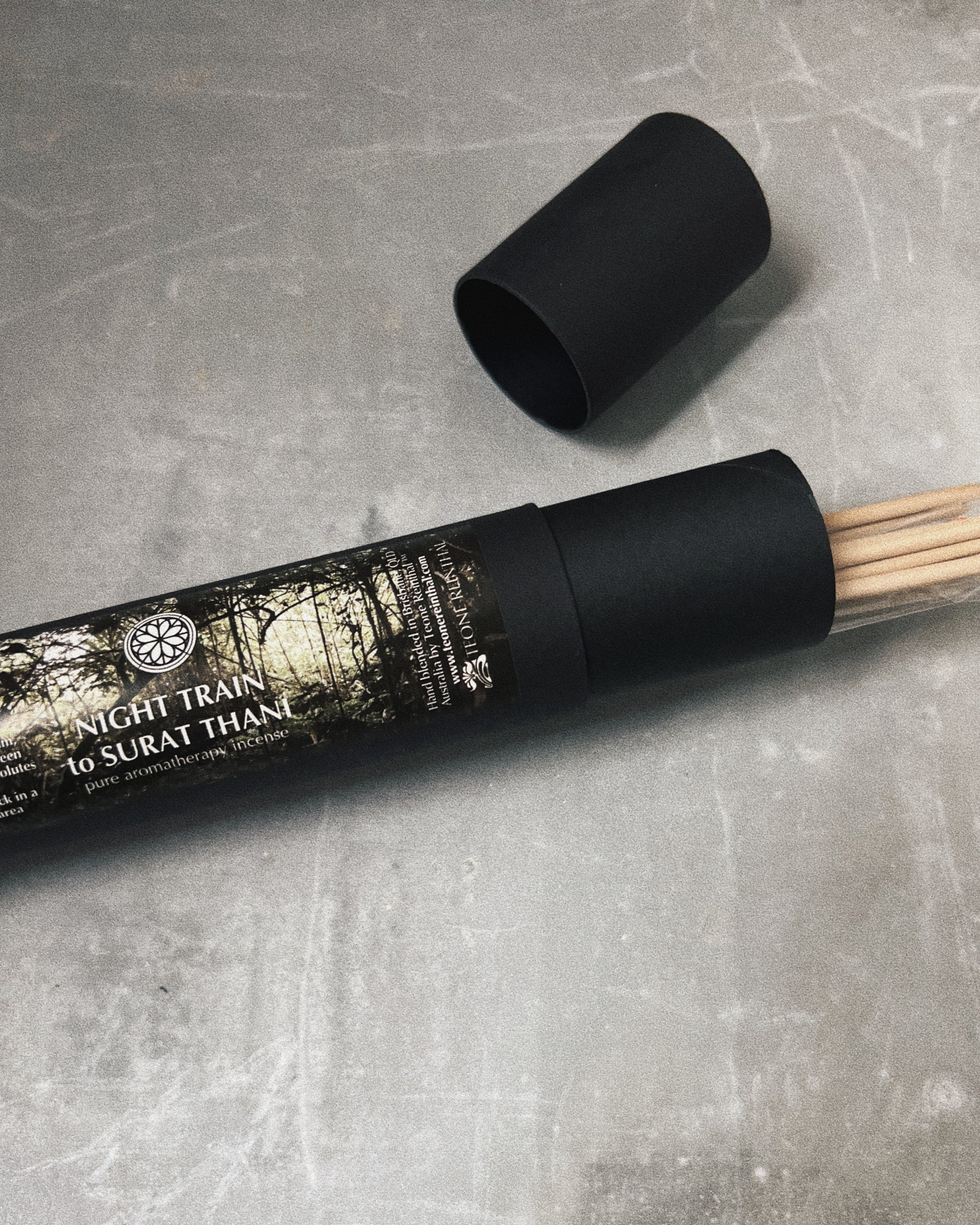 Teone Reinthal incense : night train to surat thani