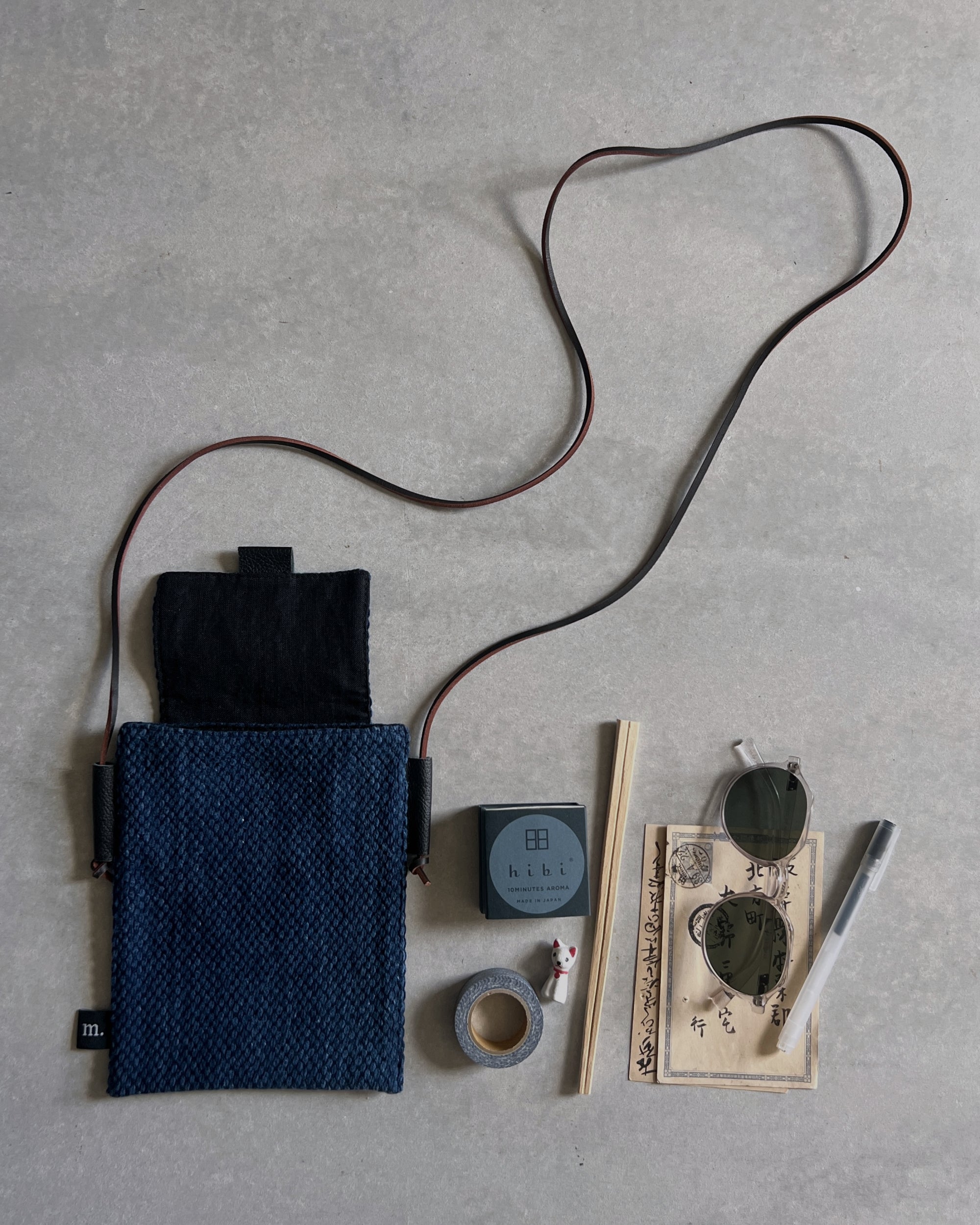 'm' for the maker : meiji pouch