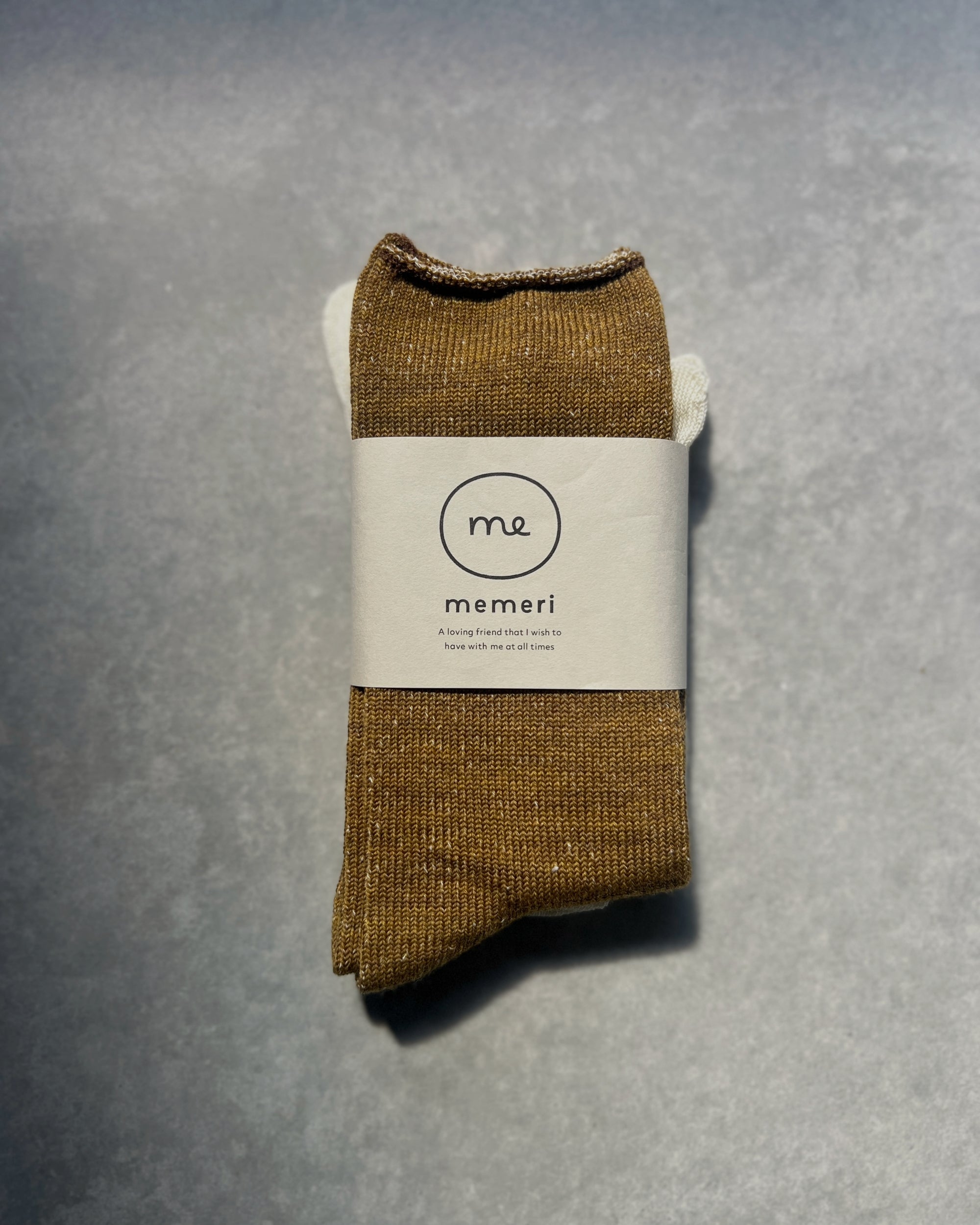 memeri : wool silk layered sock set