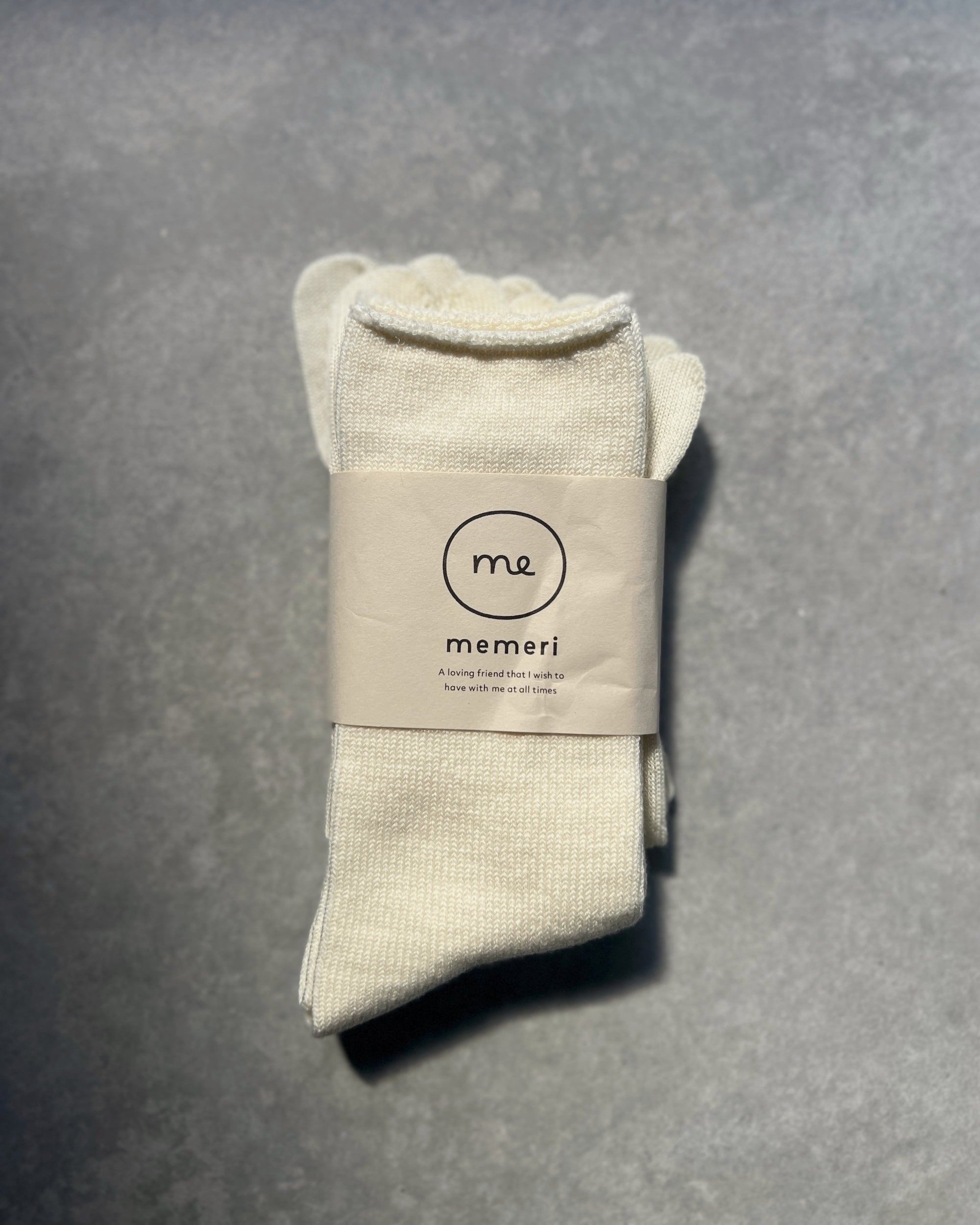 memeri : wool silk layered sock set