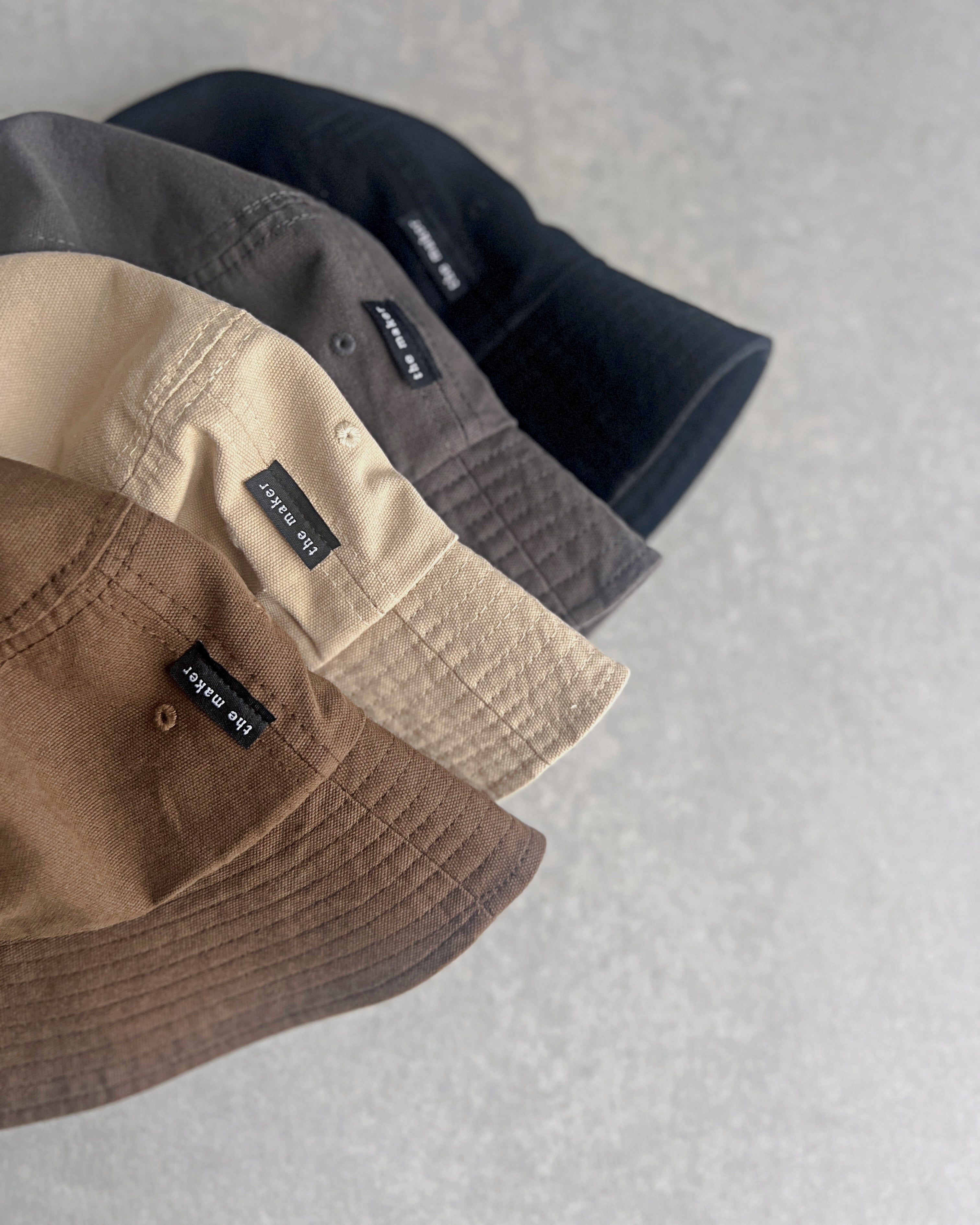 'm' for the maker : natsu bucket hat in sand