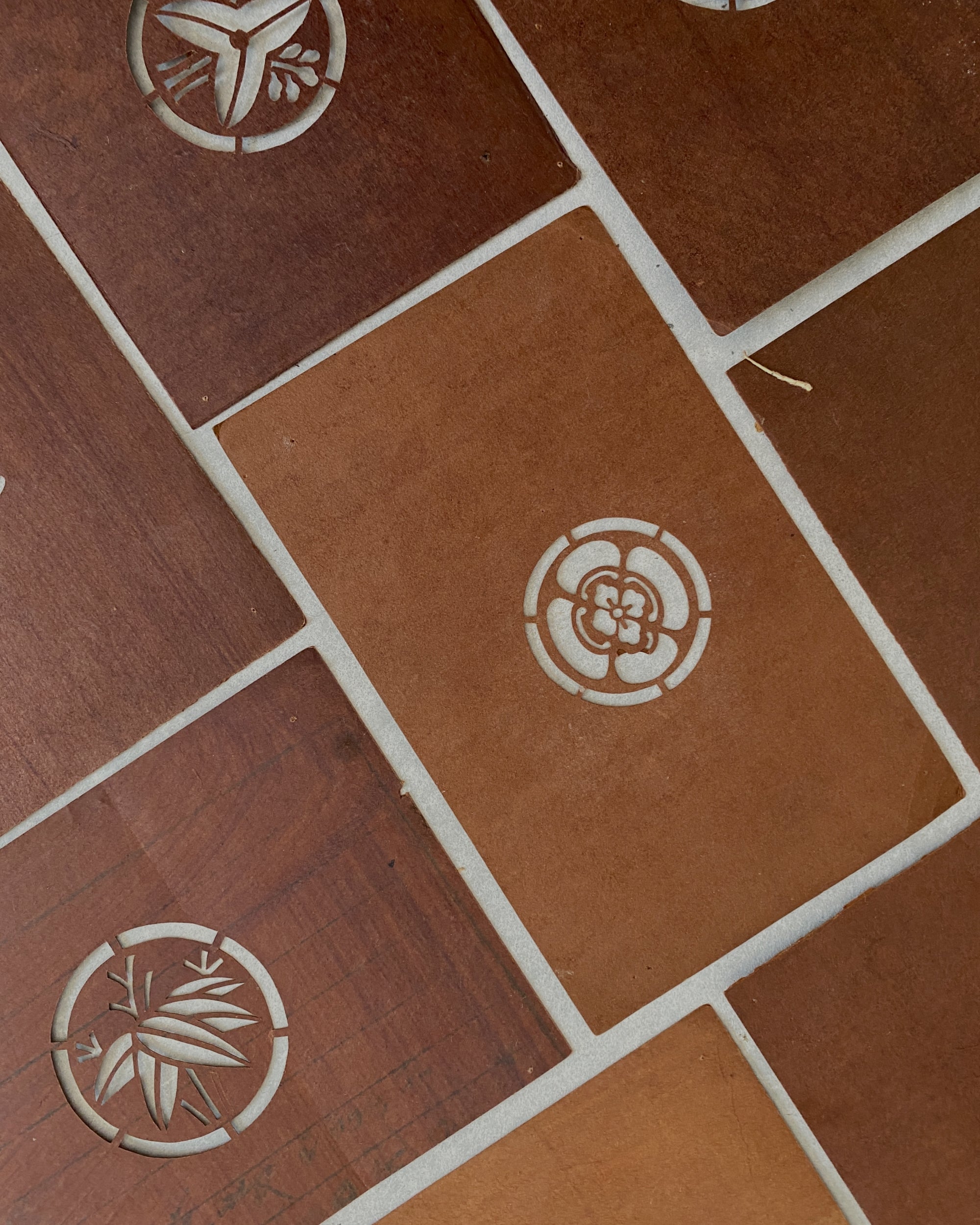 vintage japanese paper stencils