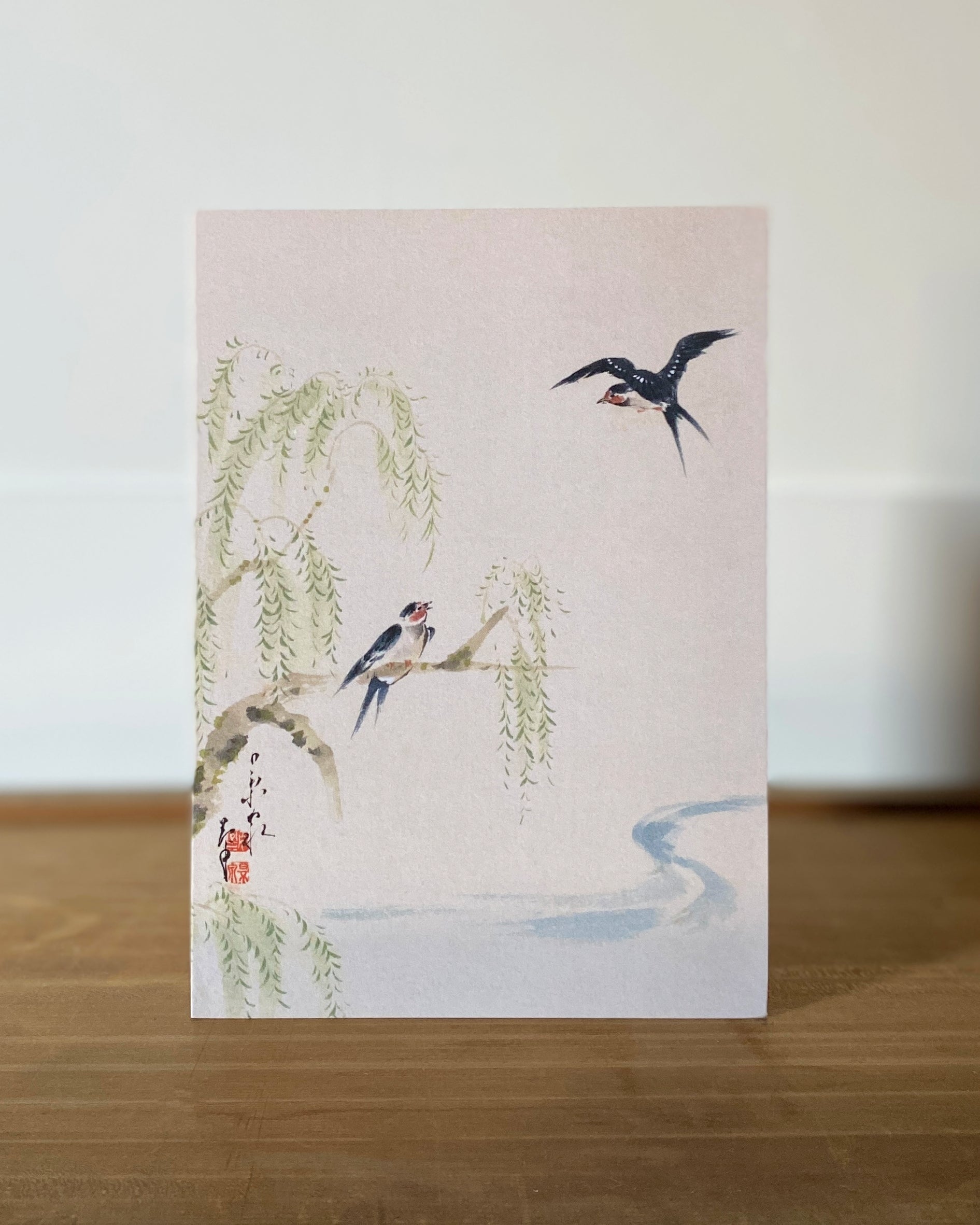 kiku print : greeting cards - homecoming