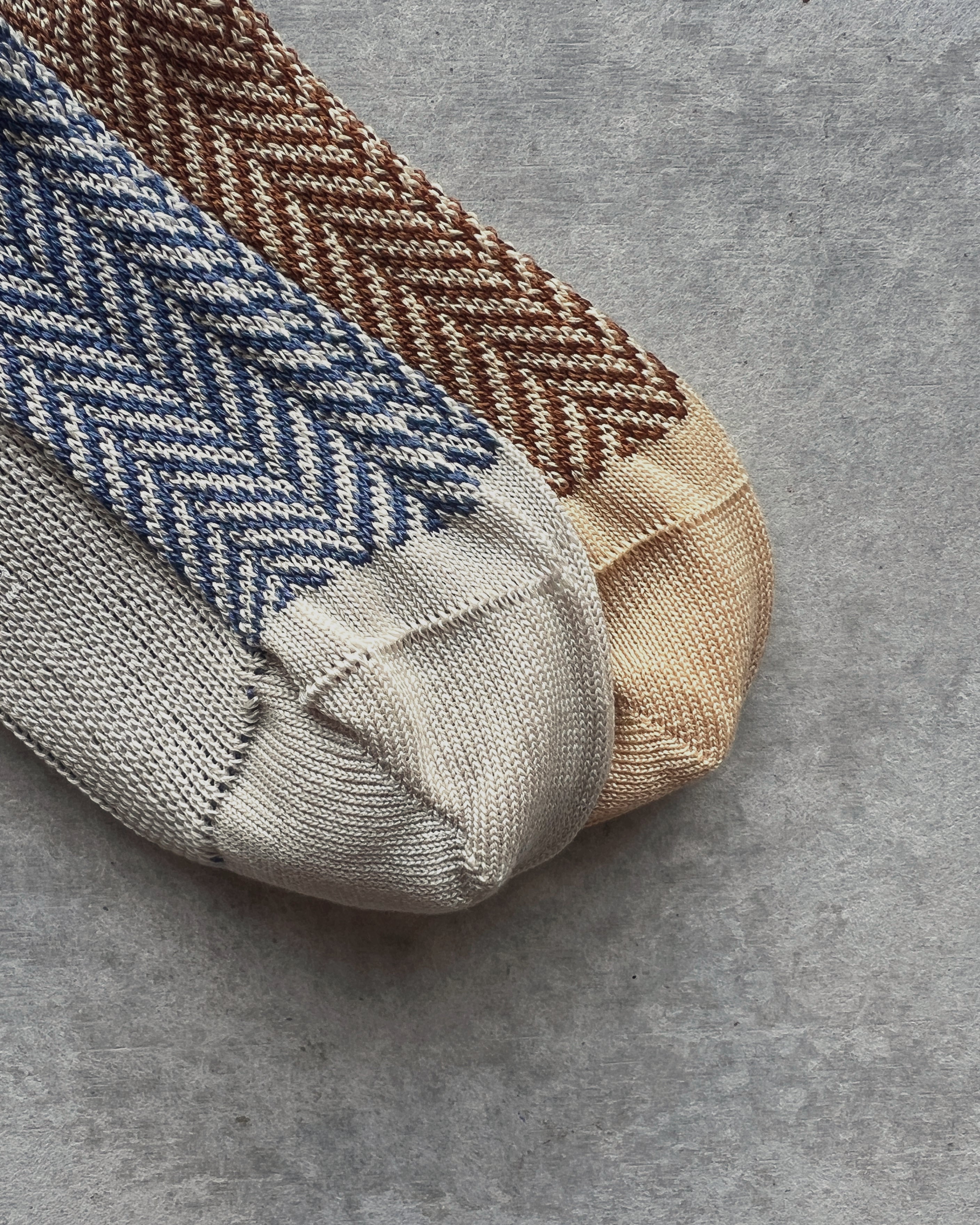 memeri : giza cotton herringbone sock