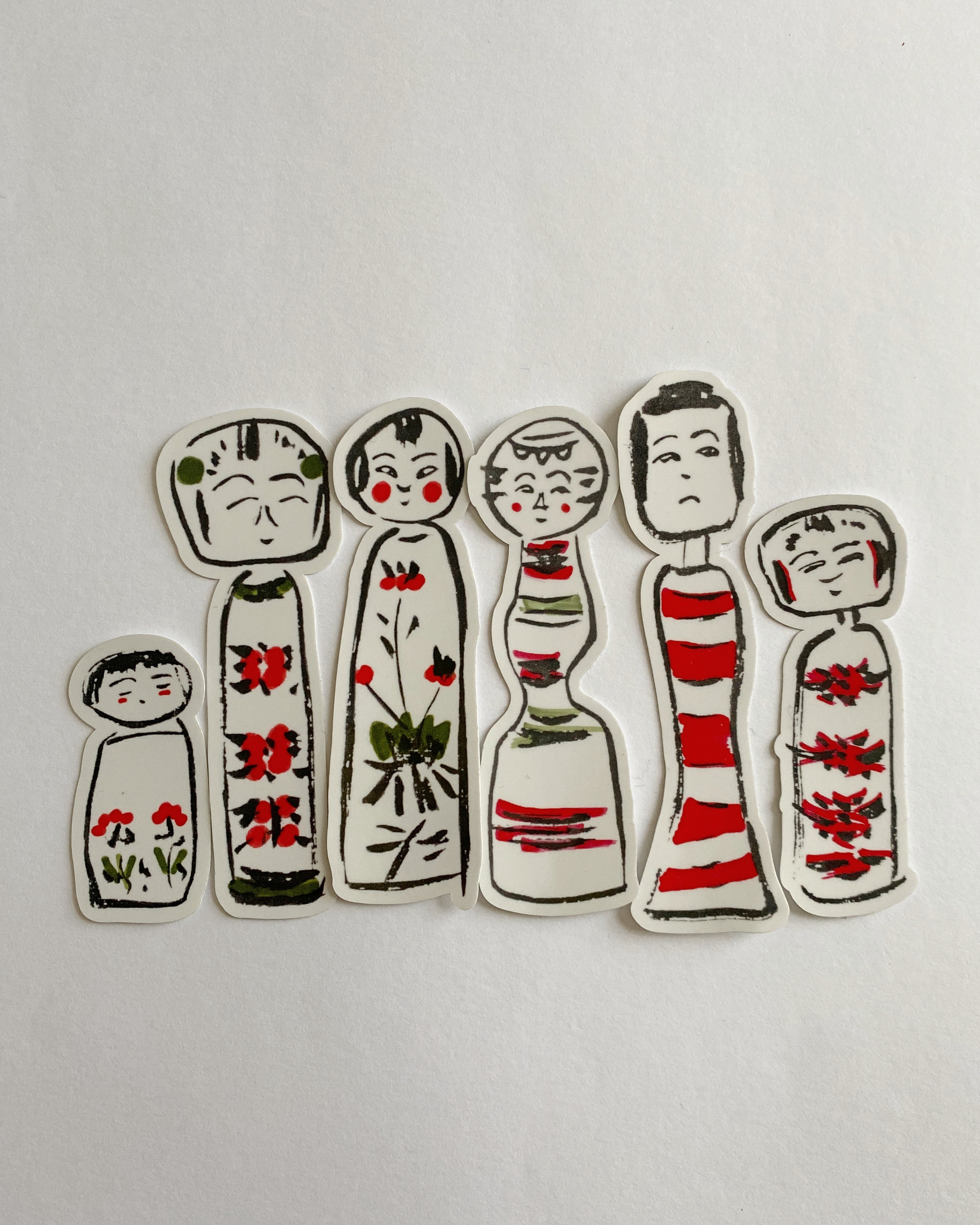 kiku print : vinyl sticker - Tomoko
