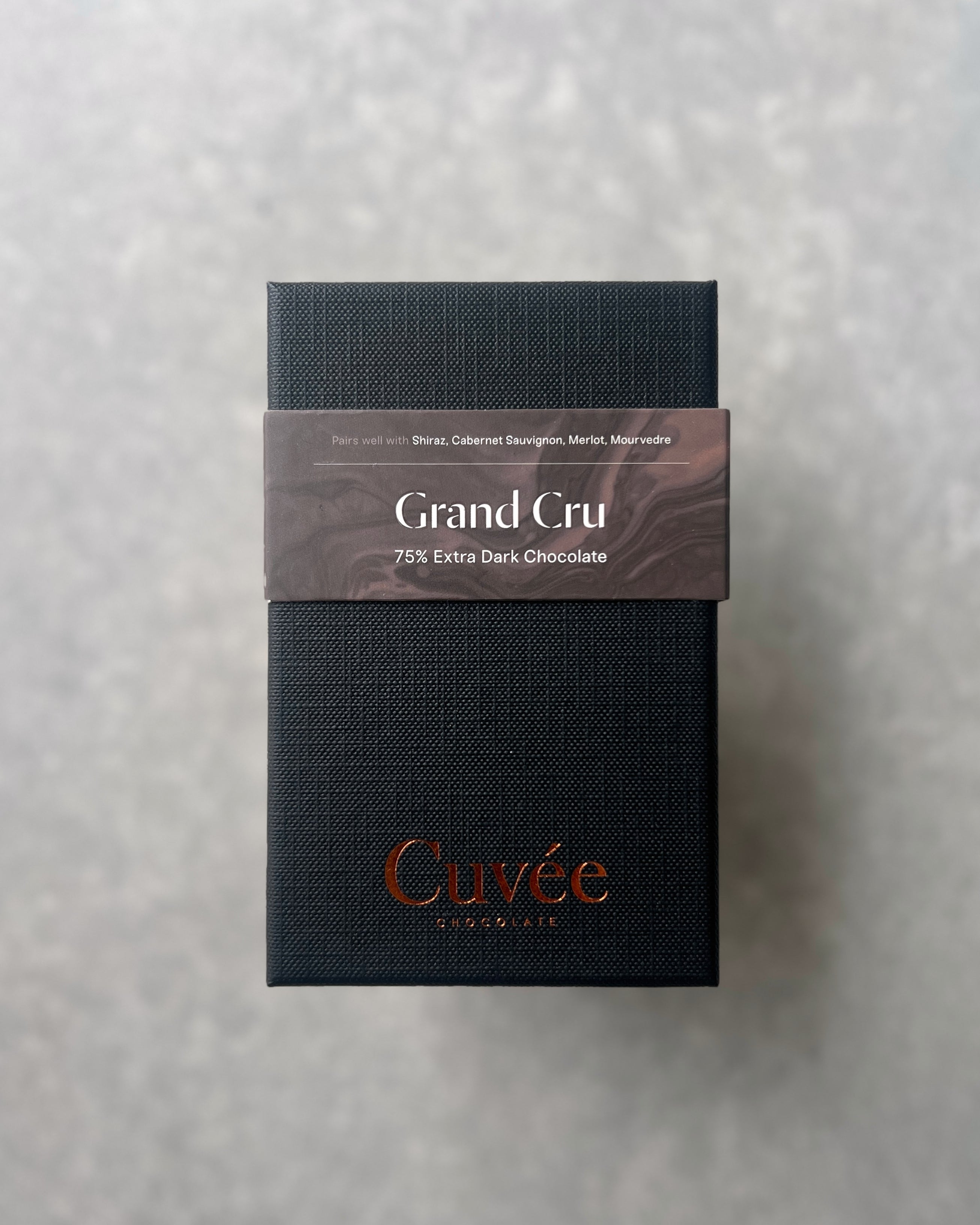 Cuvée : grand cru 75% dark chocolate