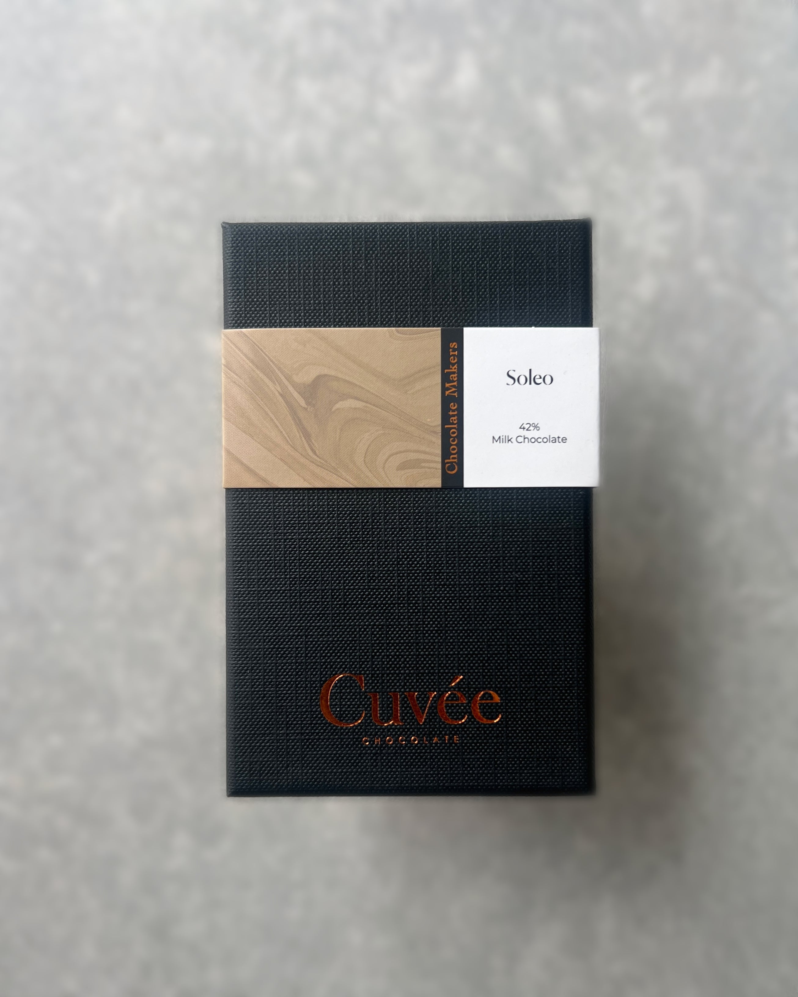 Cuvée : soleo 42% milk chocolate