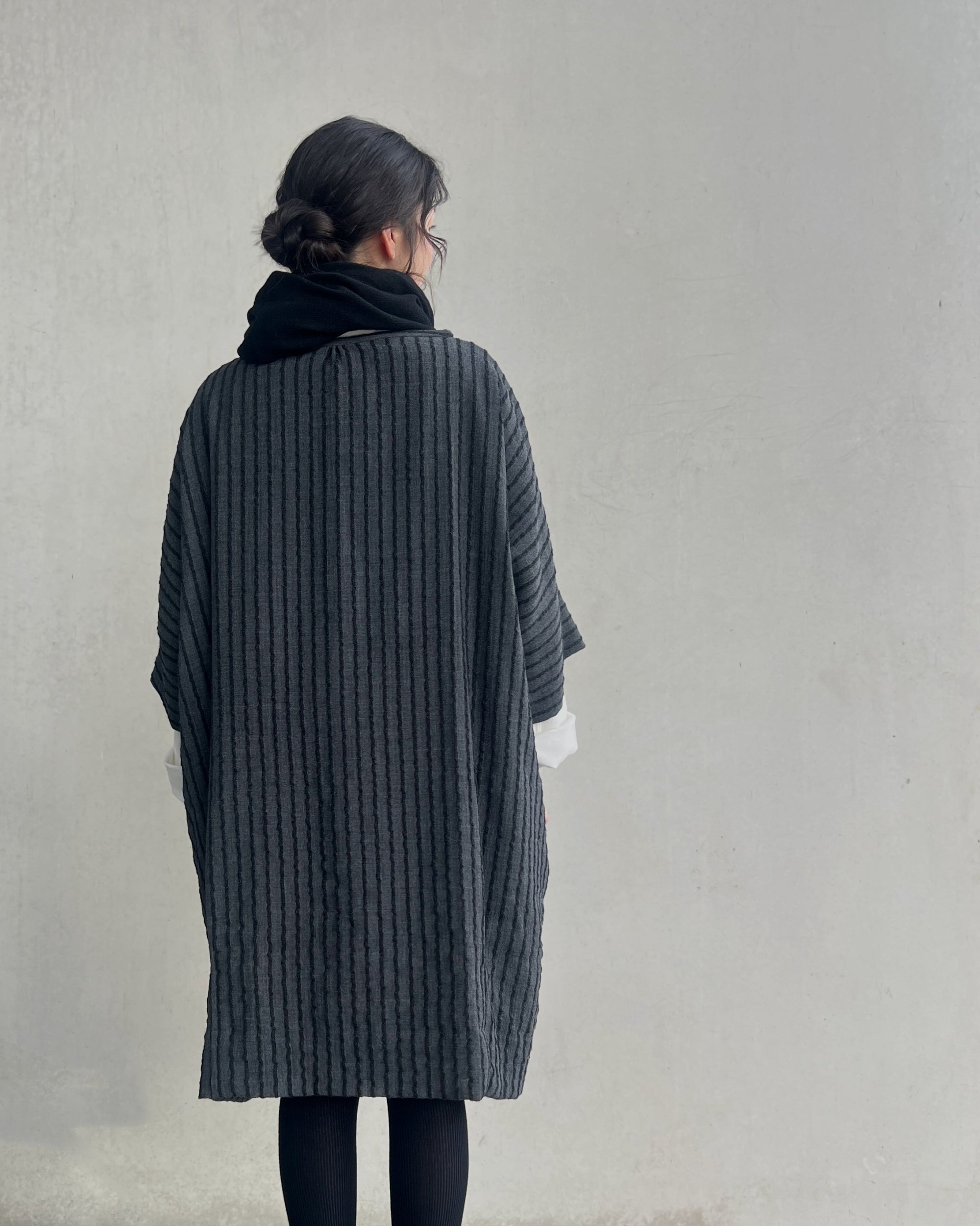 LJ struthers : wool quadro dress