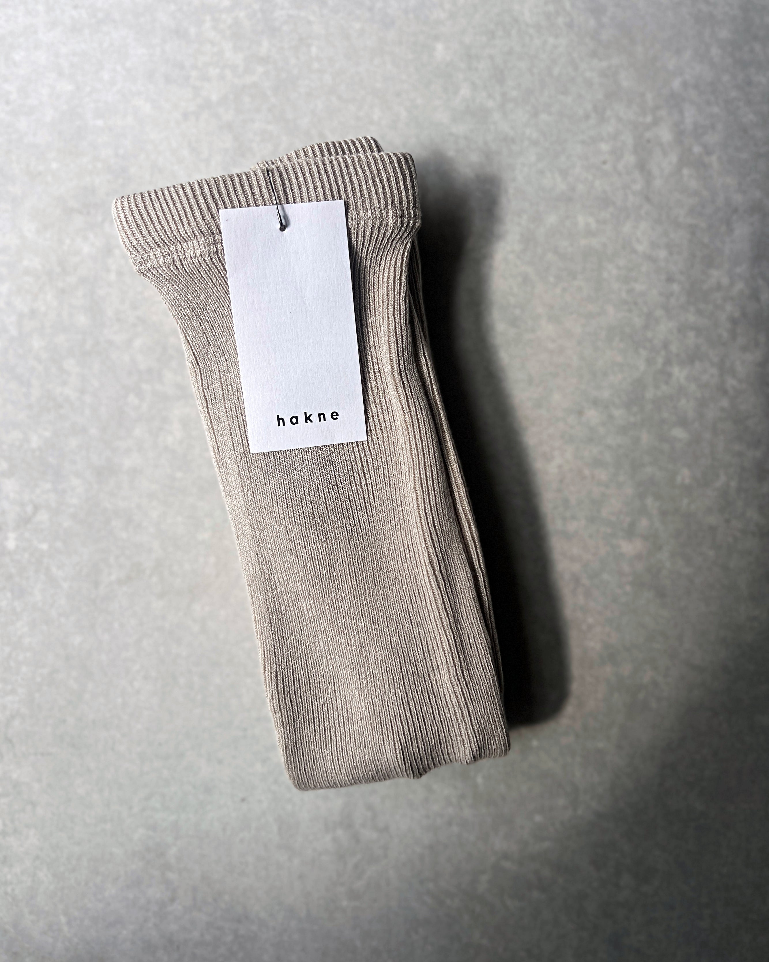 hakne : silk cotton ribbed leggings