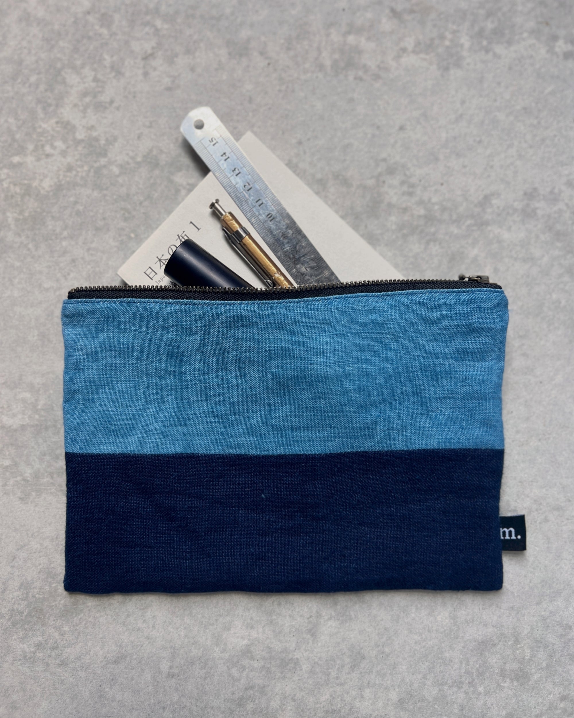 'm' for the maker : indigo hachi bag