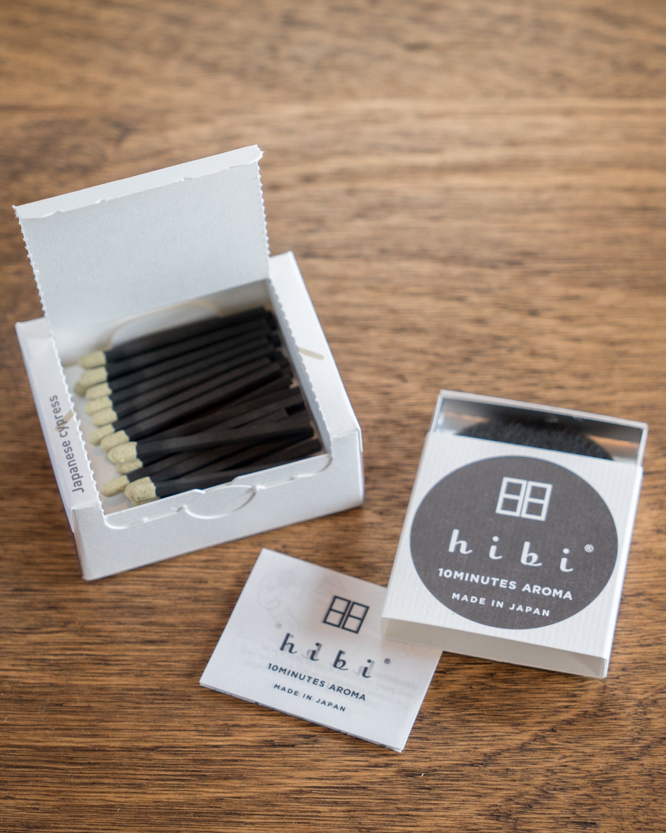 hibi 10 minute incense : traditional scents