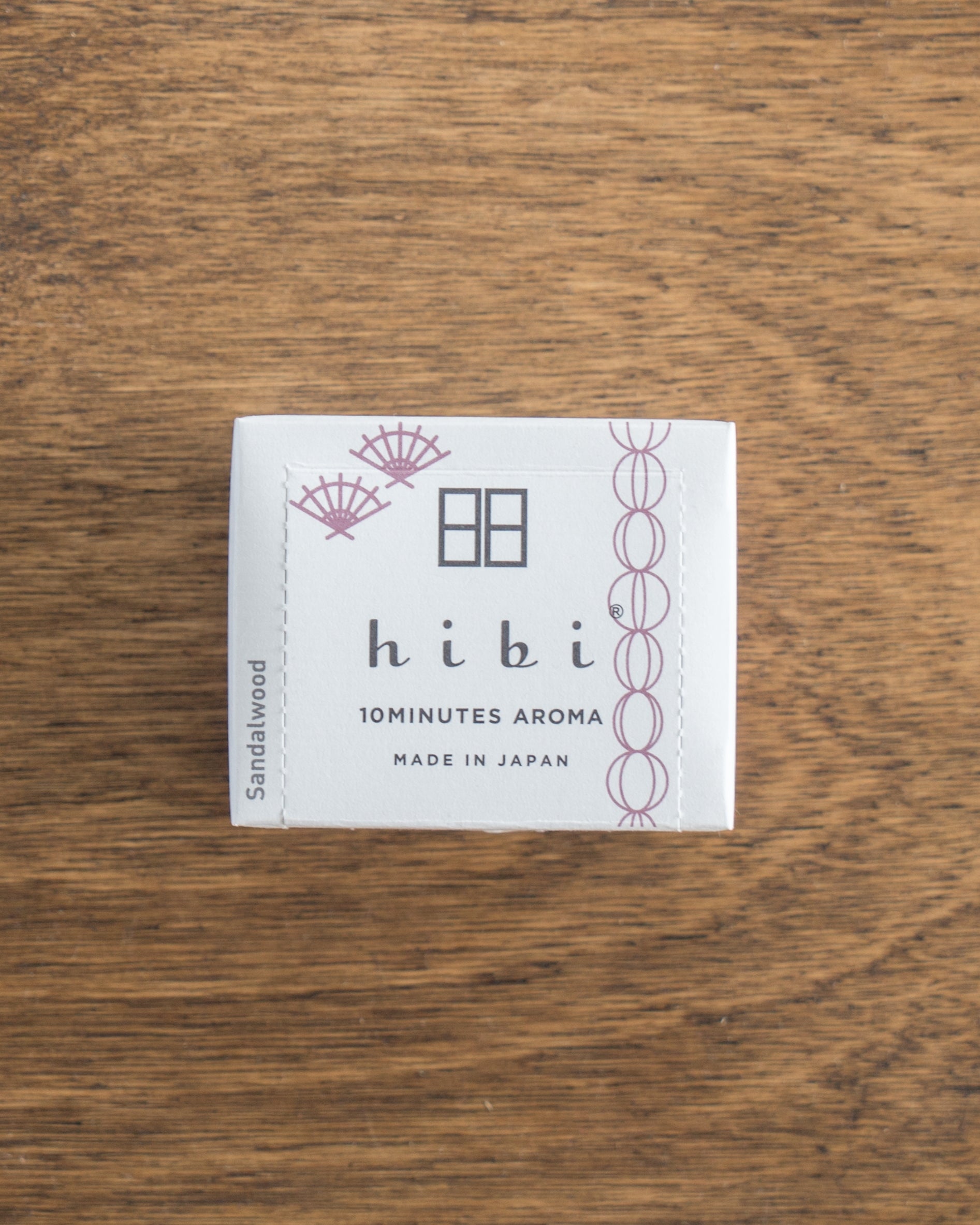 hibi 10 minute incense : traditional scents