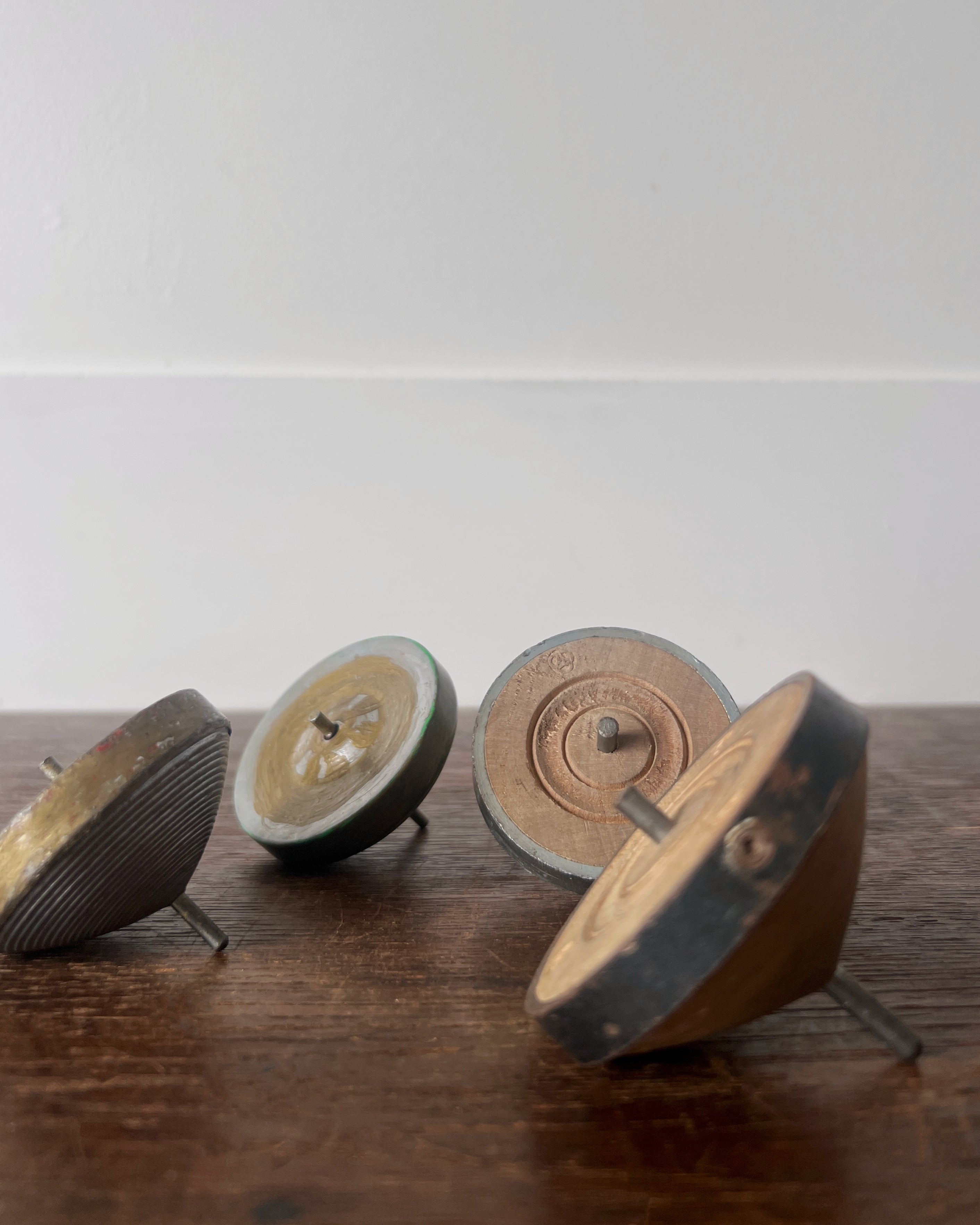 vintage spinning tops