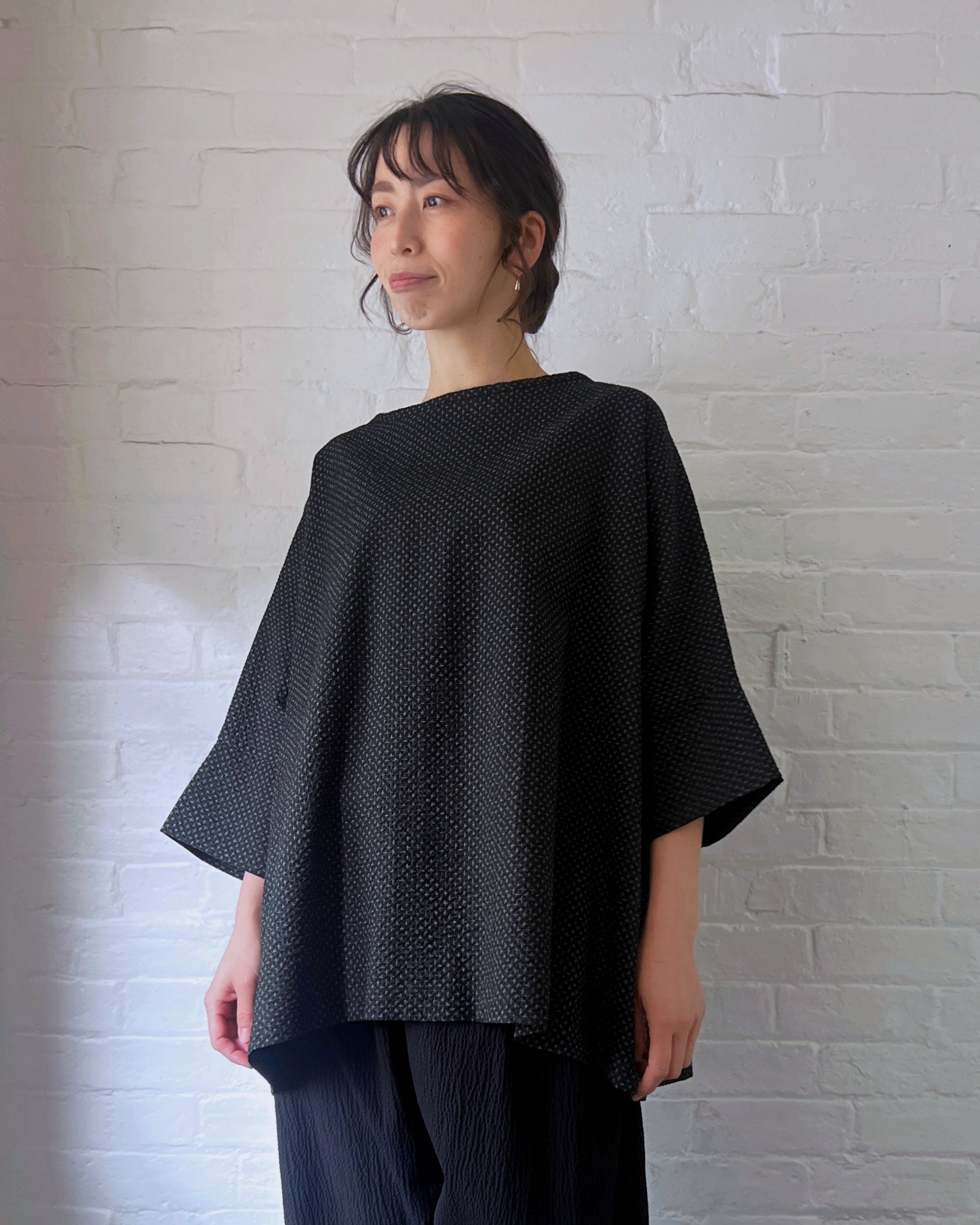 LJ struthers : cotton lunar smock