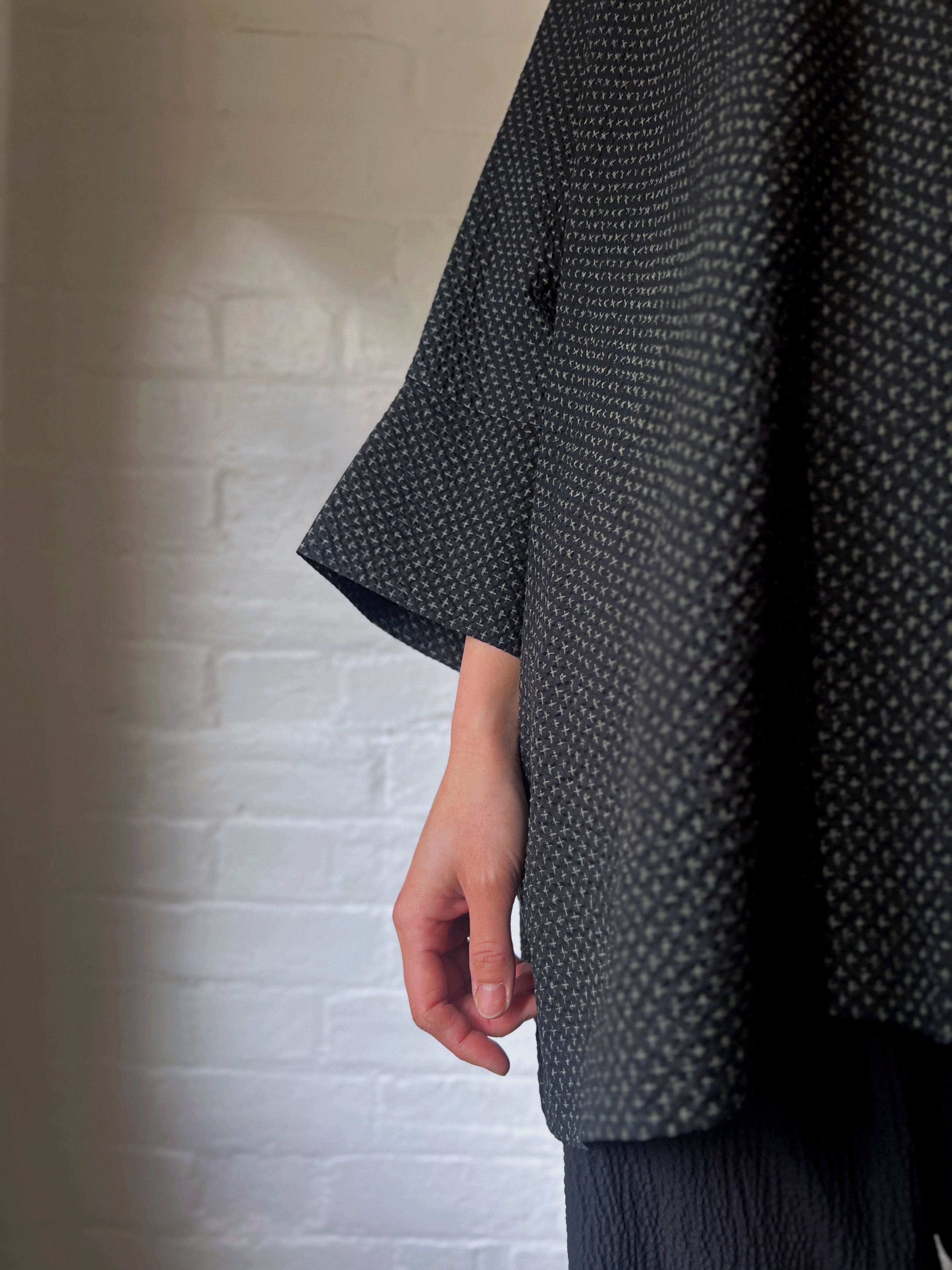 LJ struthers : cotton lunar smock