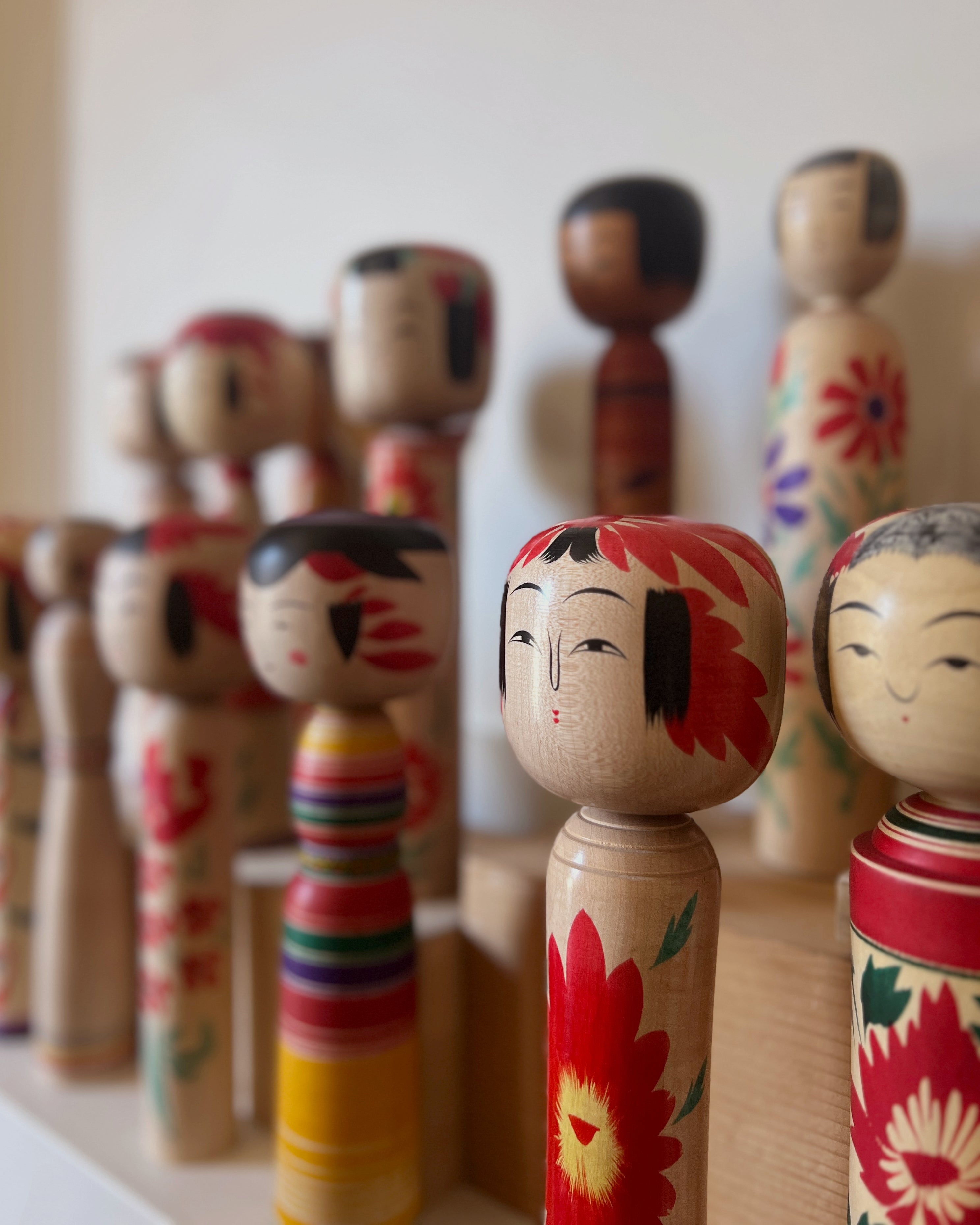 boxed kokeshi collection