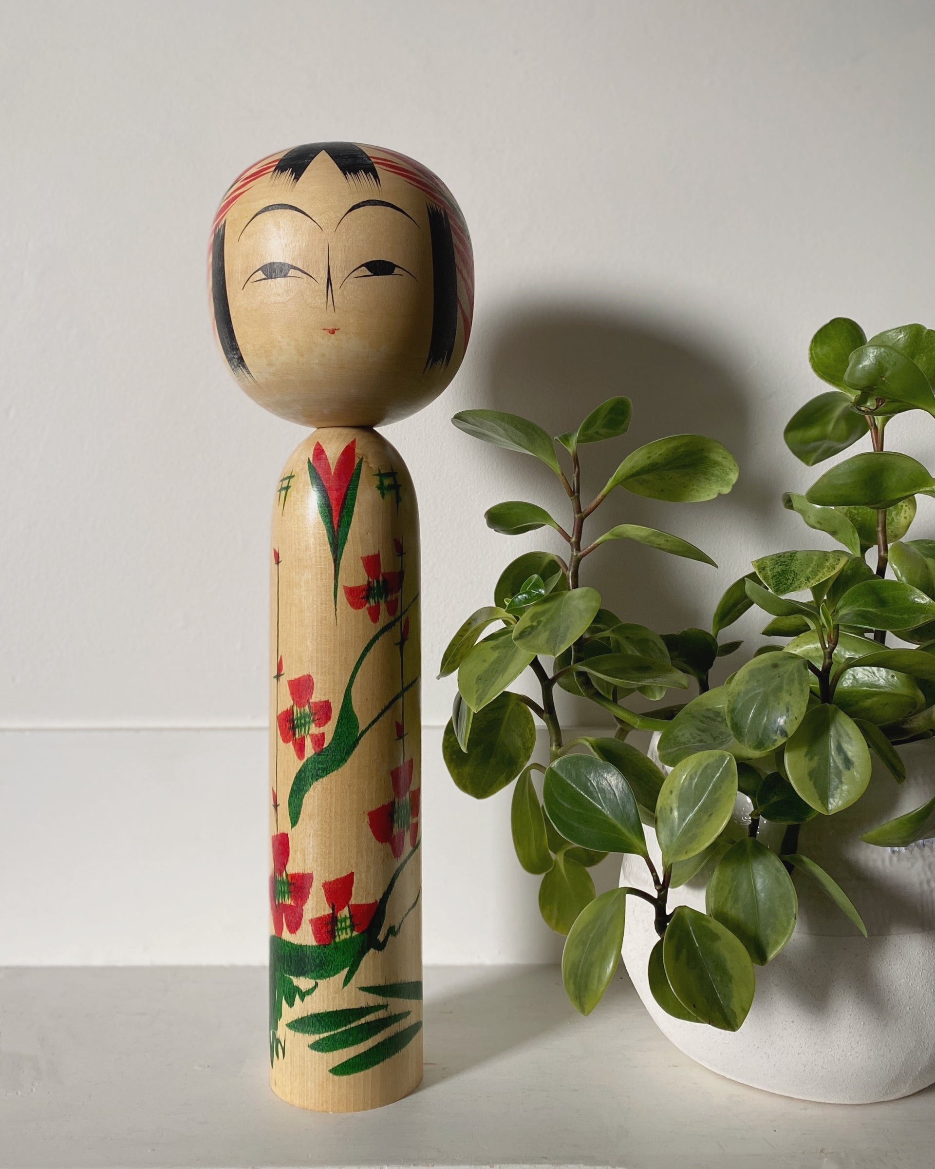 vintage japanese kokeshi