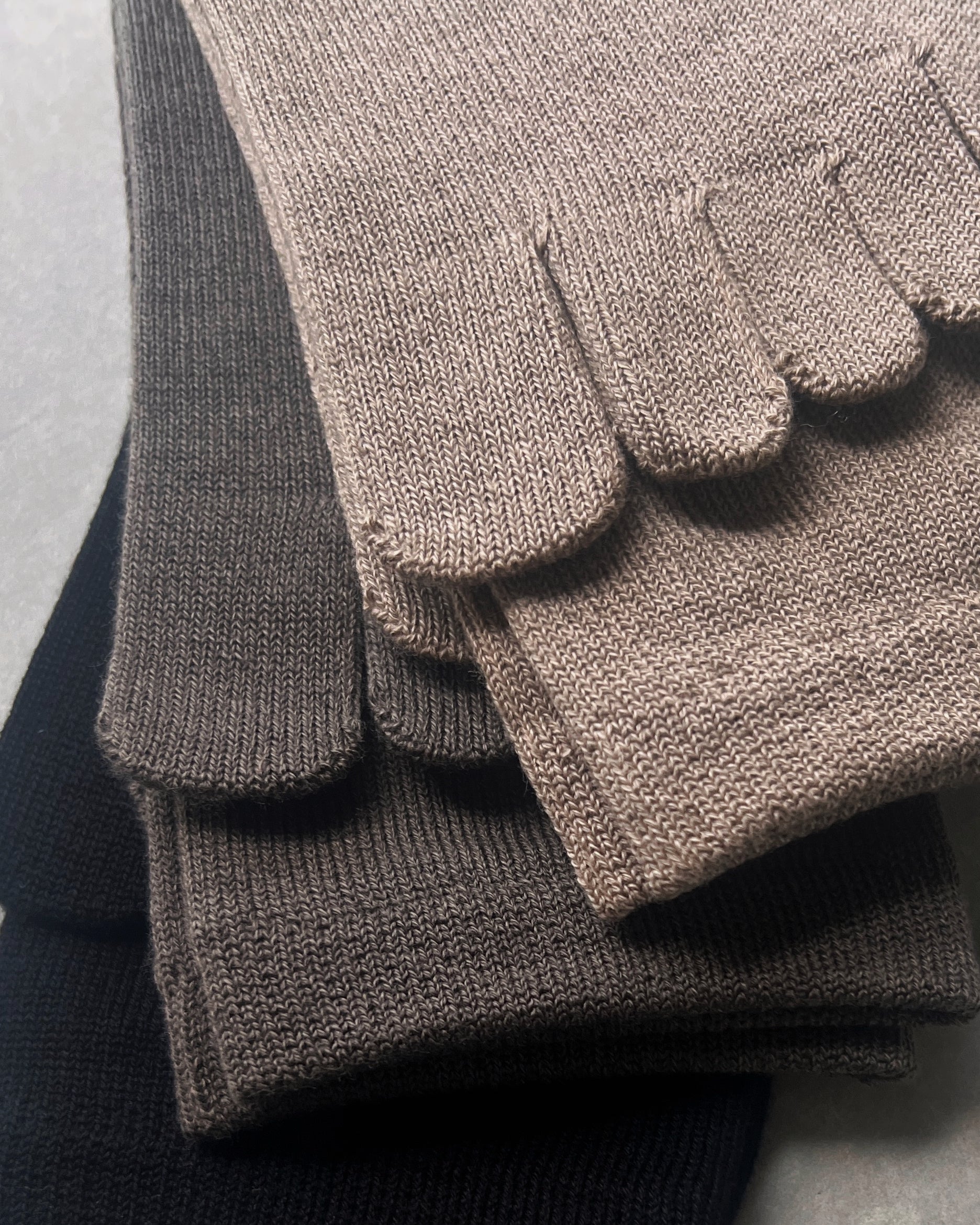 memeri : wool cotton five toe socks