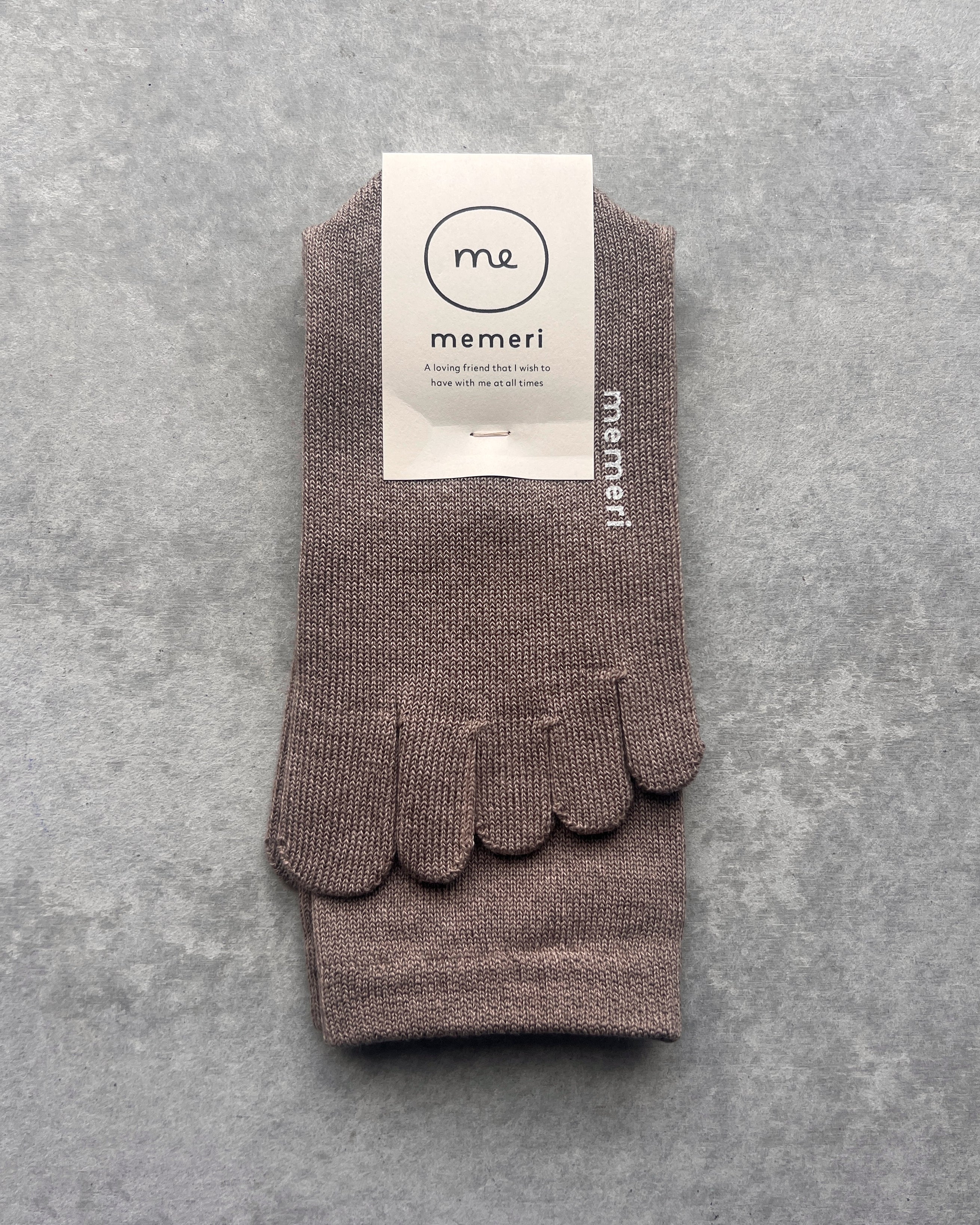 memeri : wool cotton five toe socks