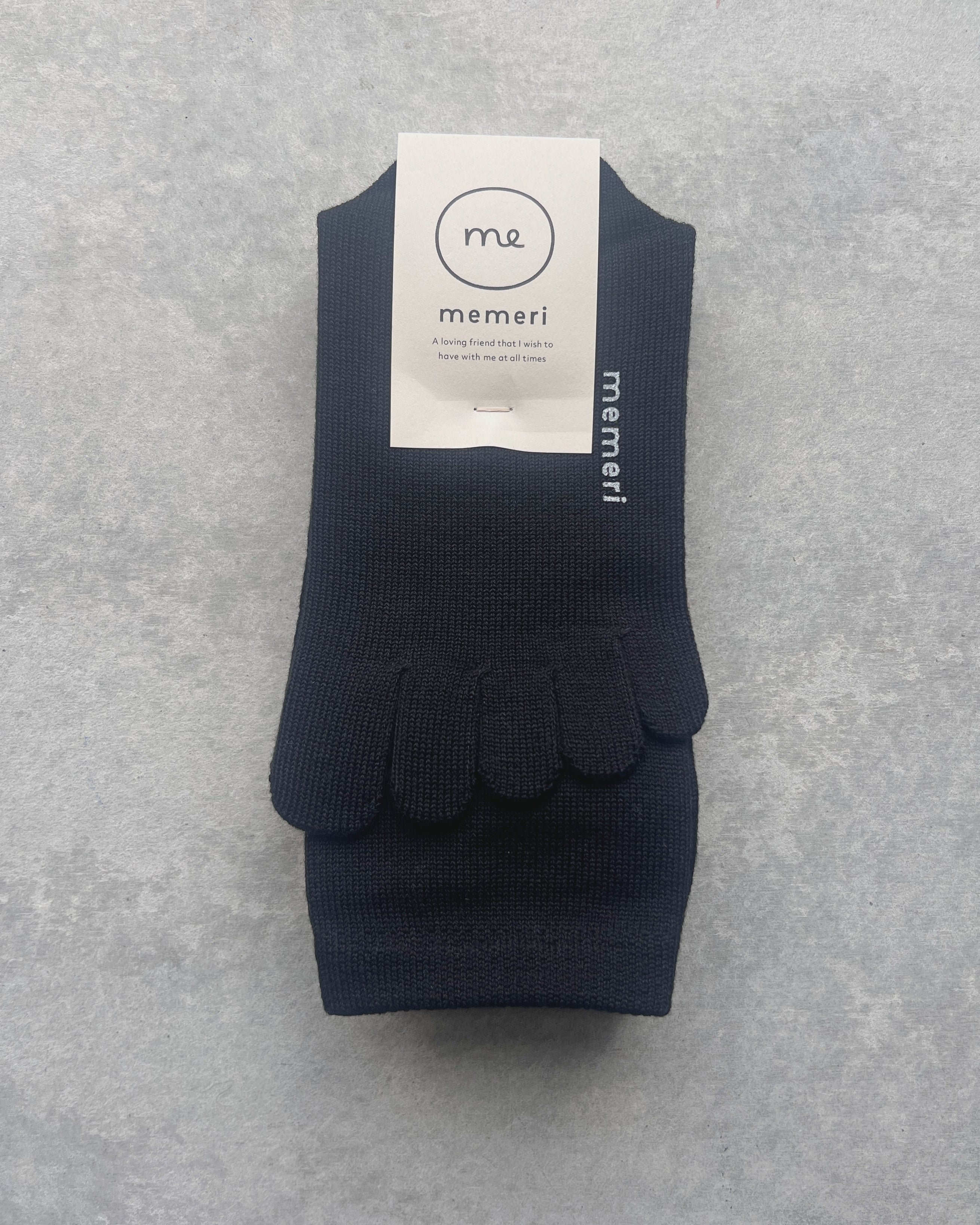 memeri : wool cotton five toe socks