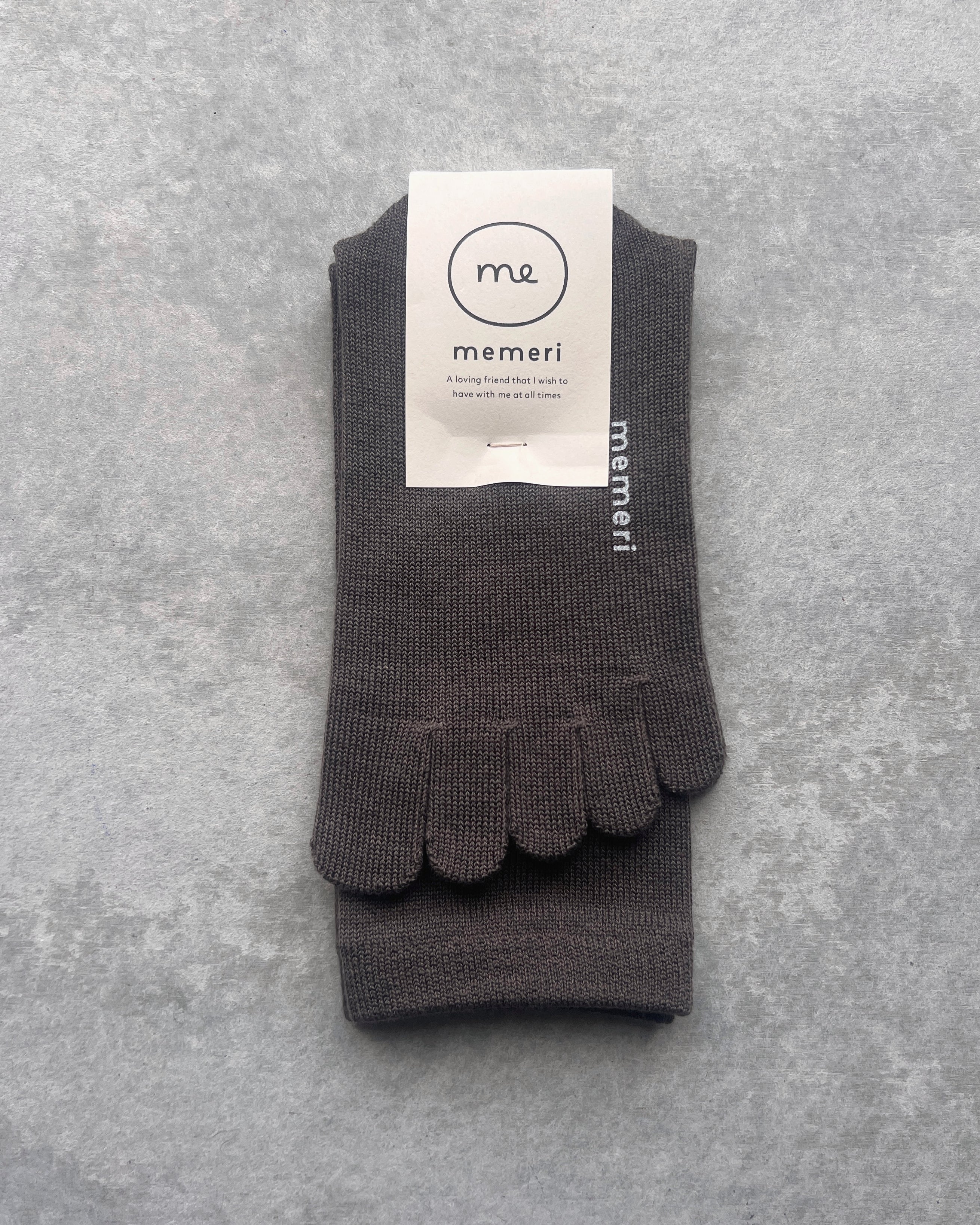 memeri : wool cotton five toe socks