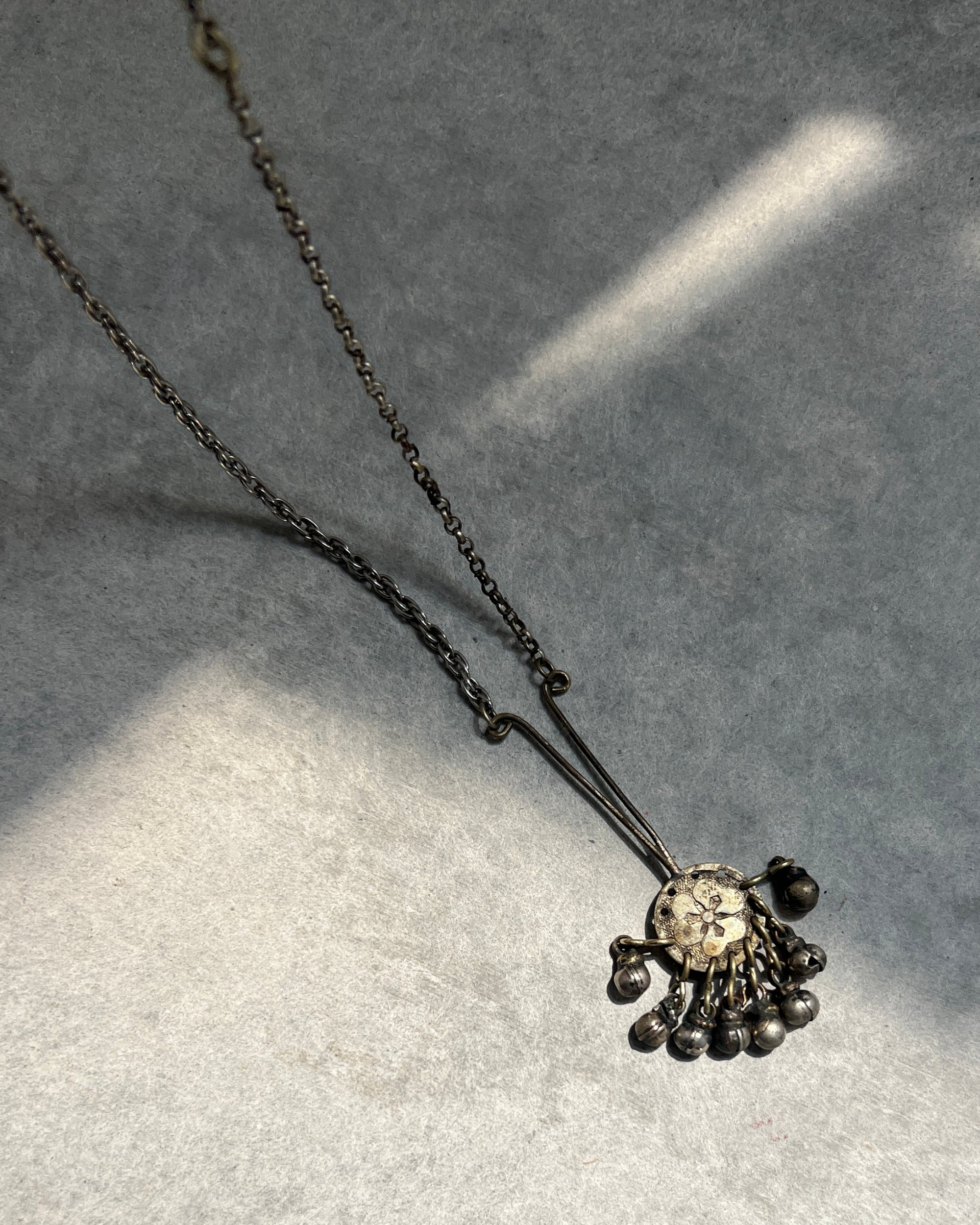 modern marcel : vintage pendant necklace