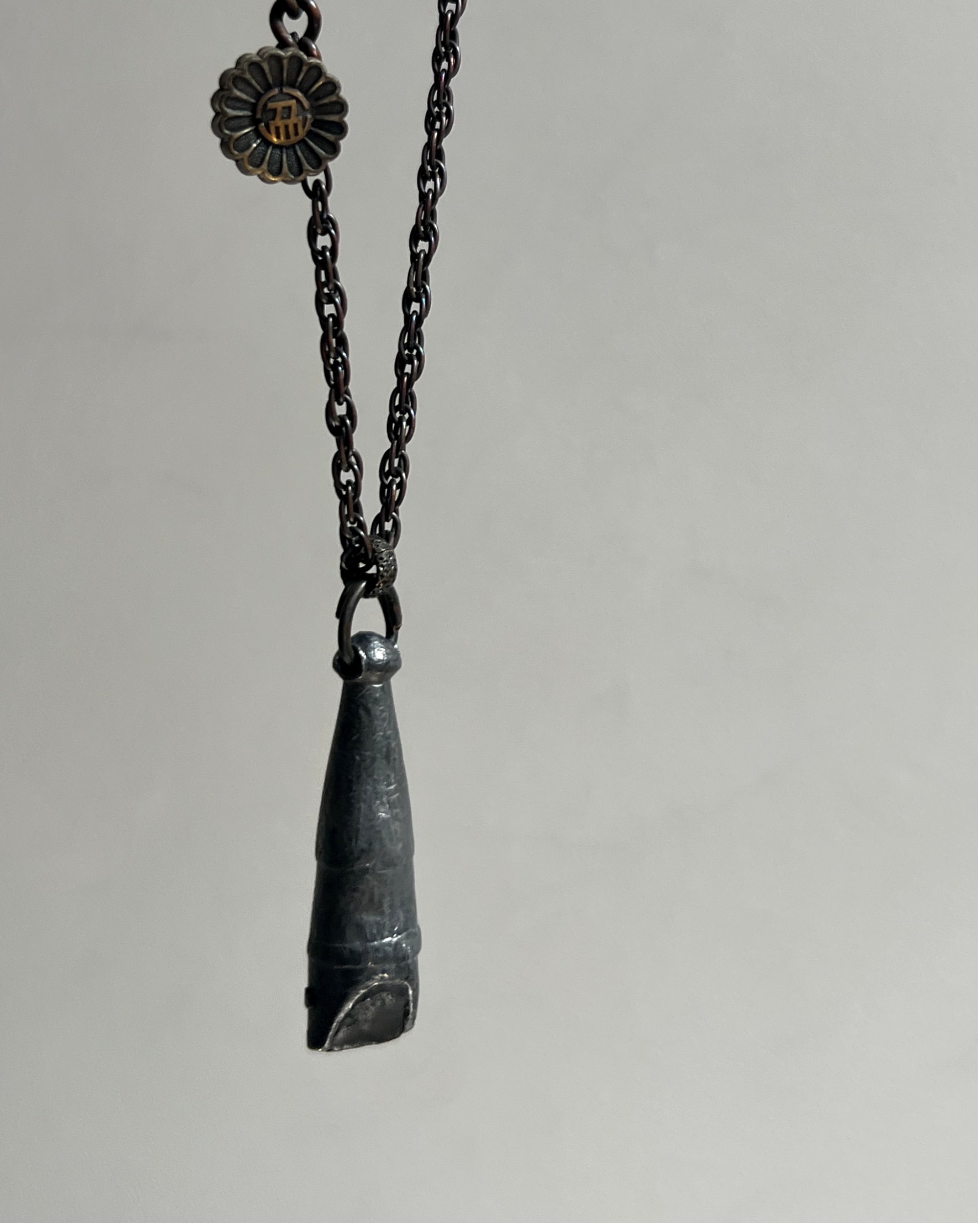 modern marcel : vintage whistle necklace