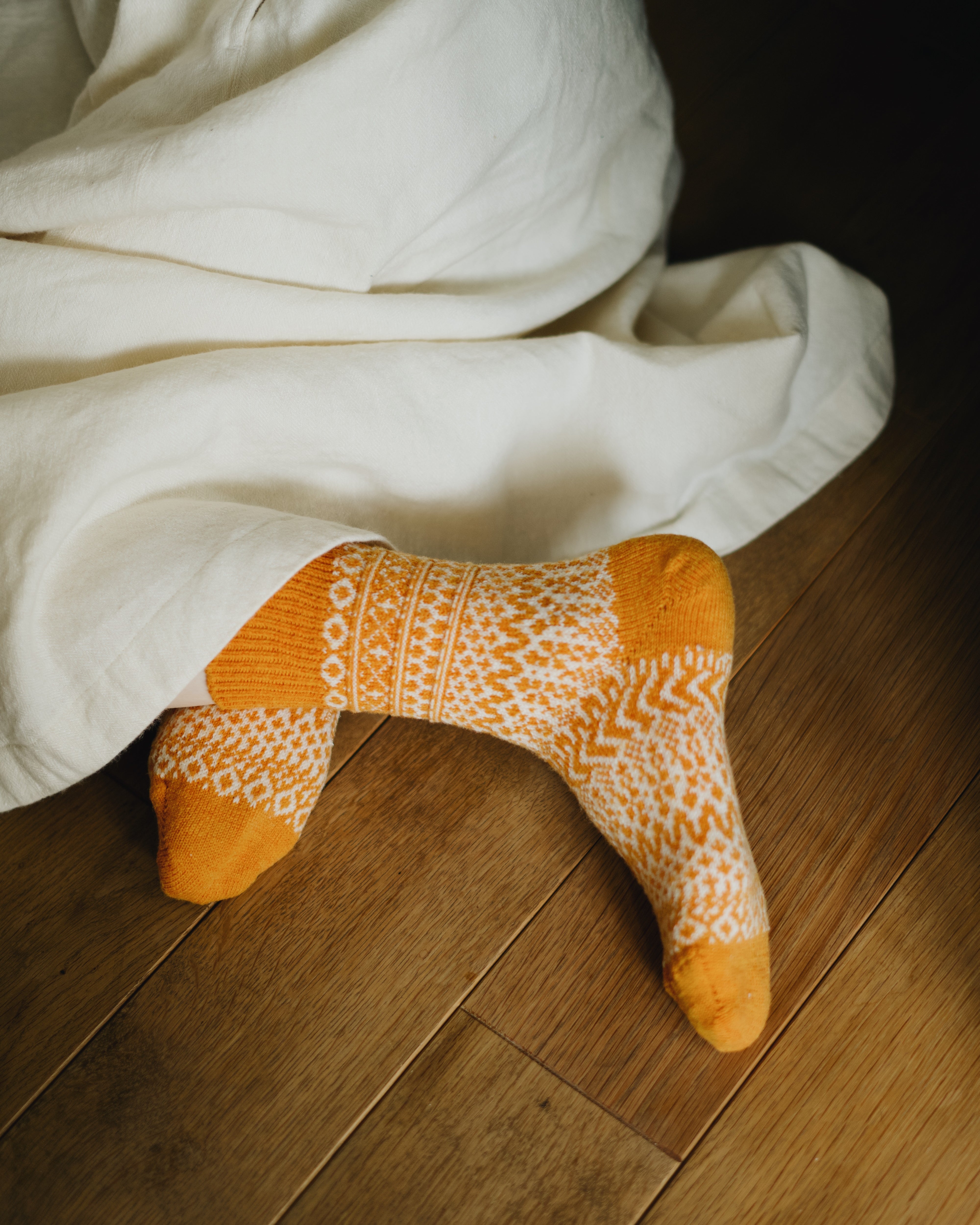 nishiguchi kutsushita : oslo wool jacquard socks