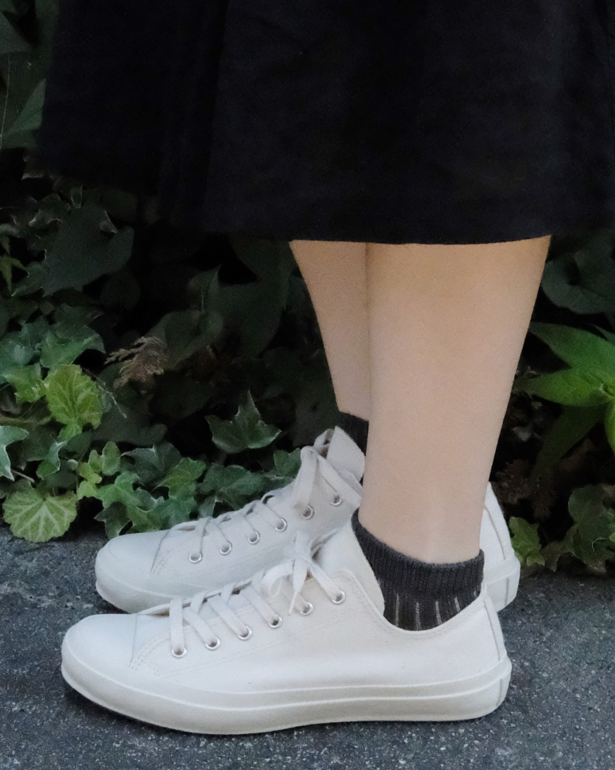 nishiguchi kutsushita : boston linen cotton anklet sock