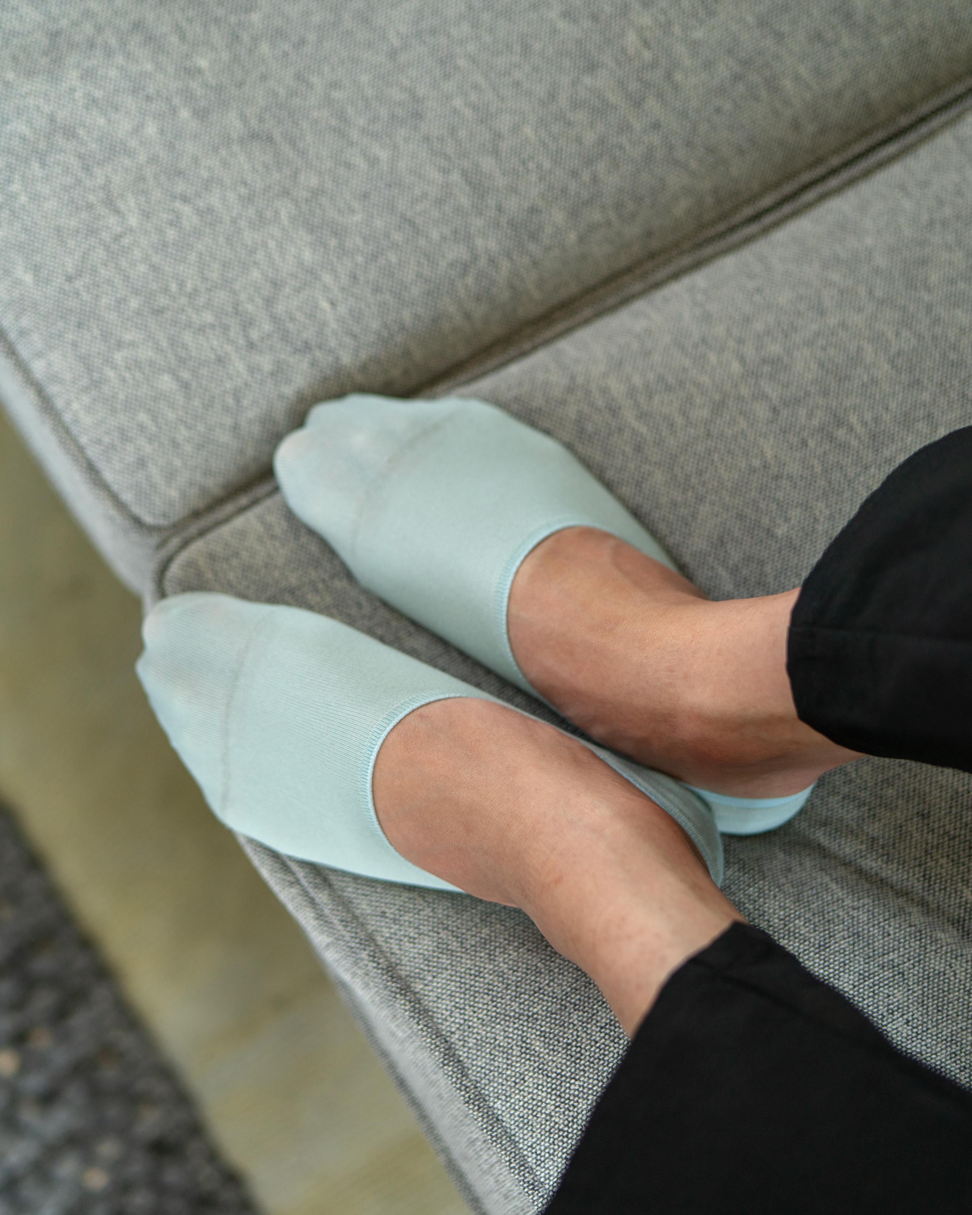 nishiguchi kutsushita : praha high-twist cotton no show liners