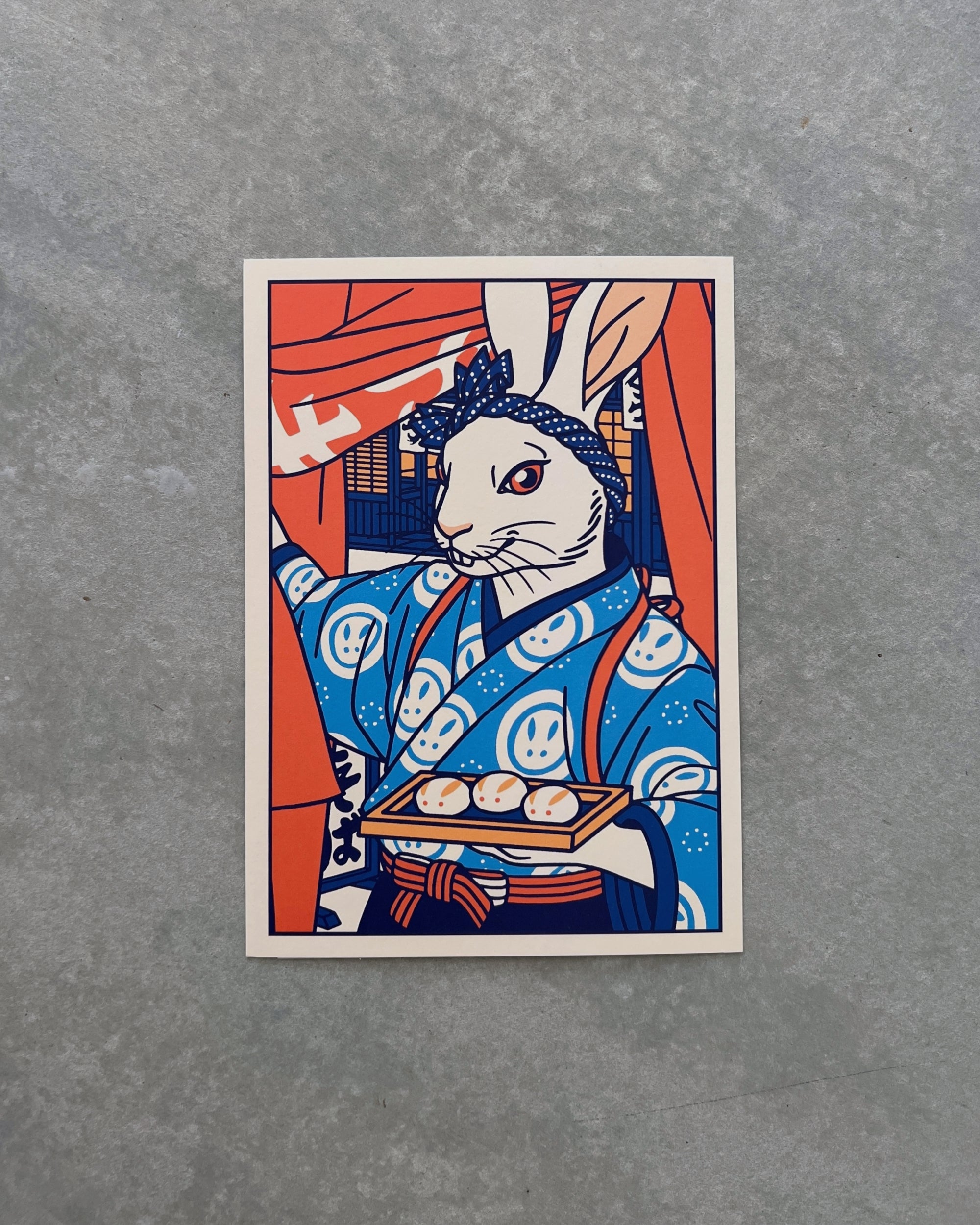 yeaaah! studio prints & postcards : usagi manju