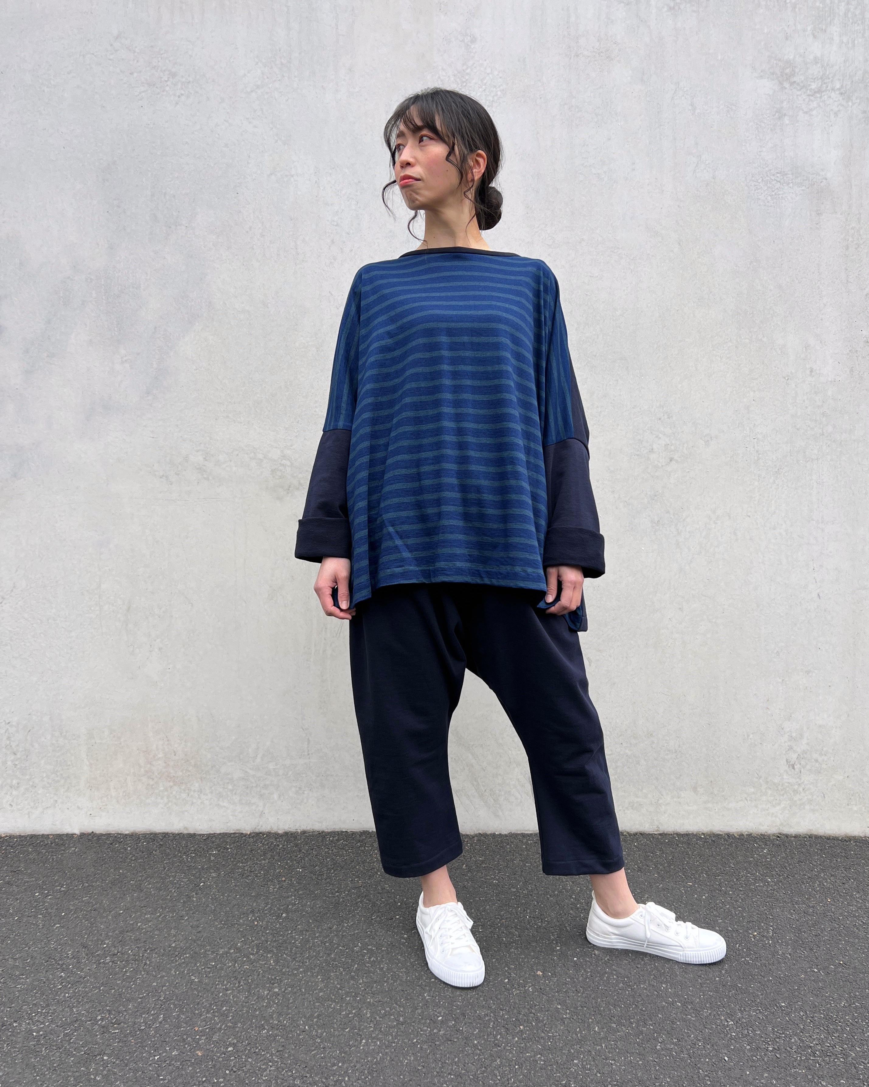 LJ struthers : cotton knit jersey pants