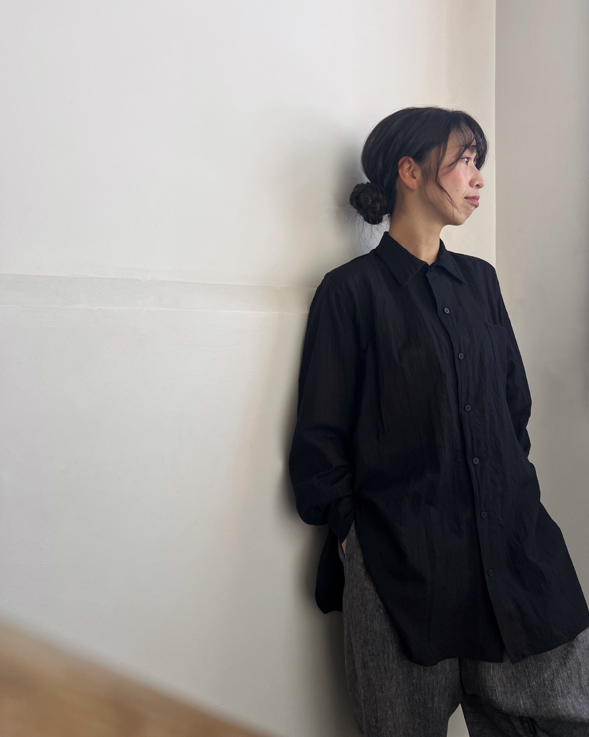 LJ struthers : sheer cotton shirt
