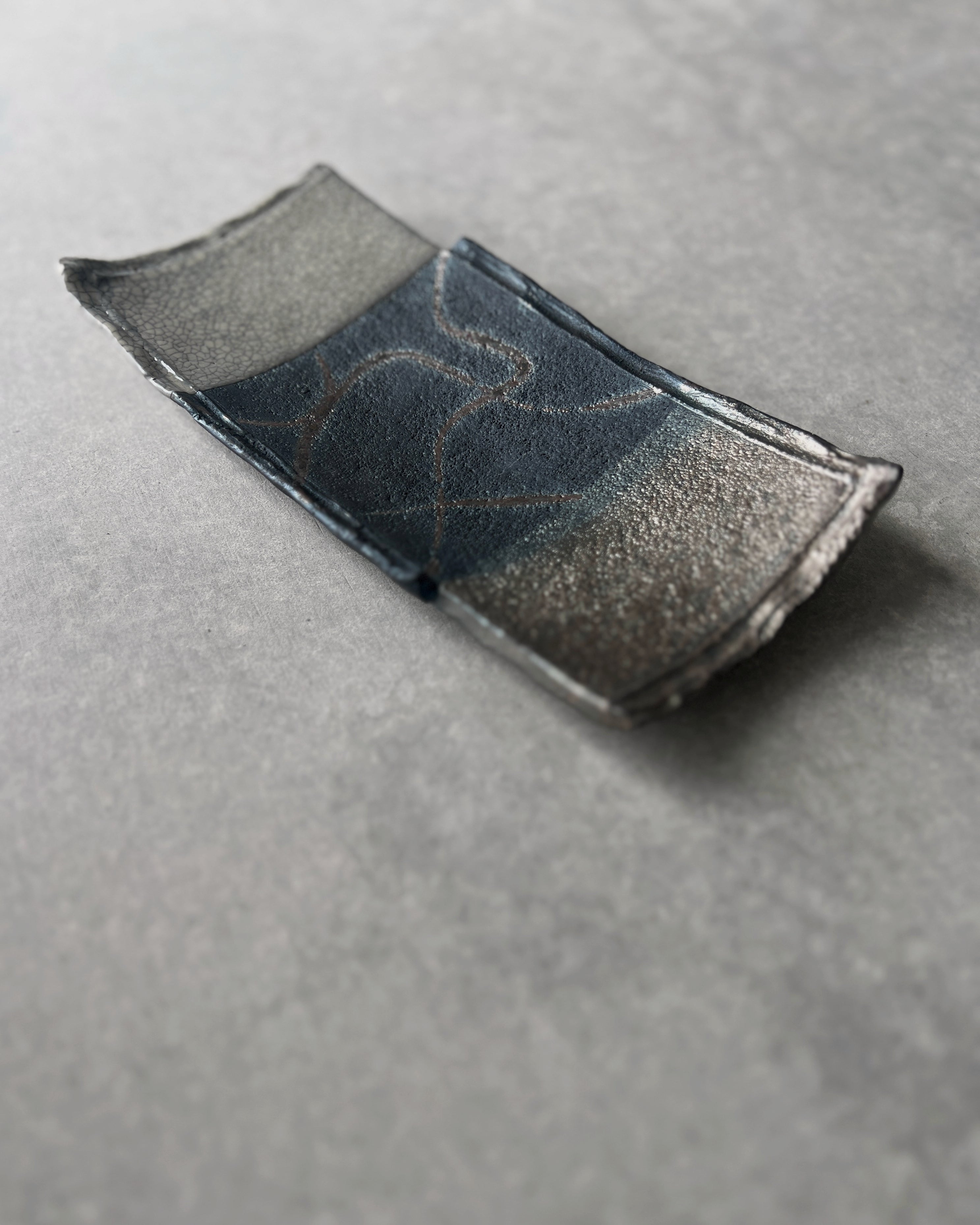 Shigaraki Ware : ceramic plate