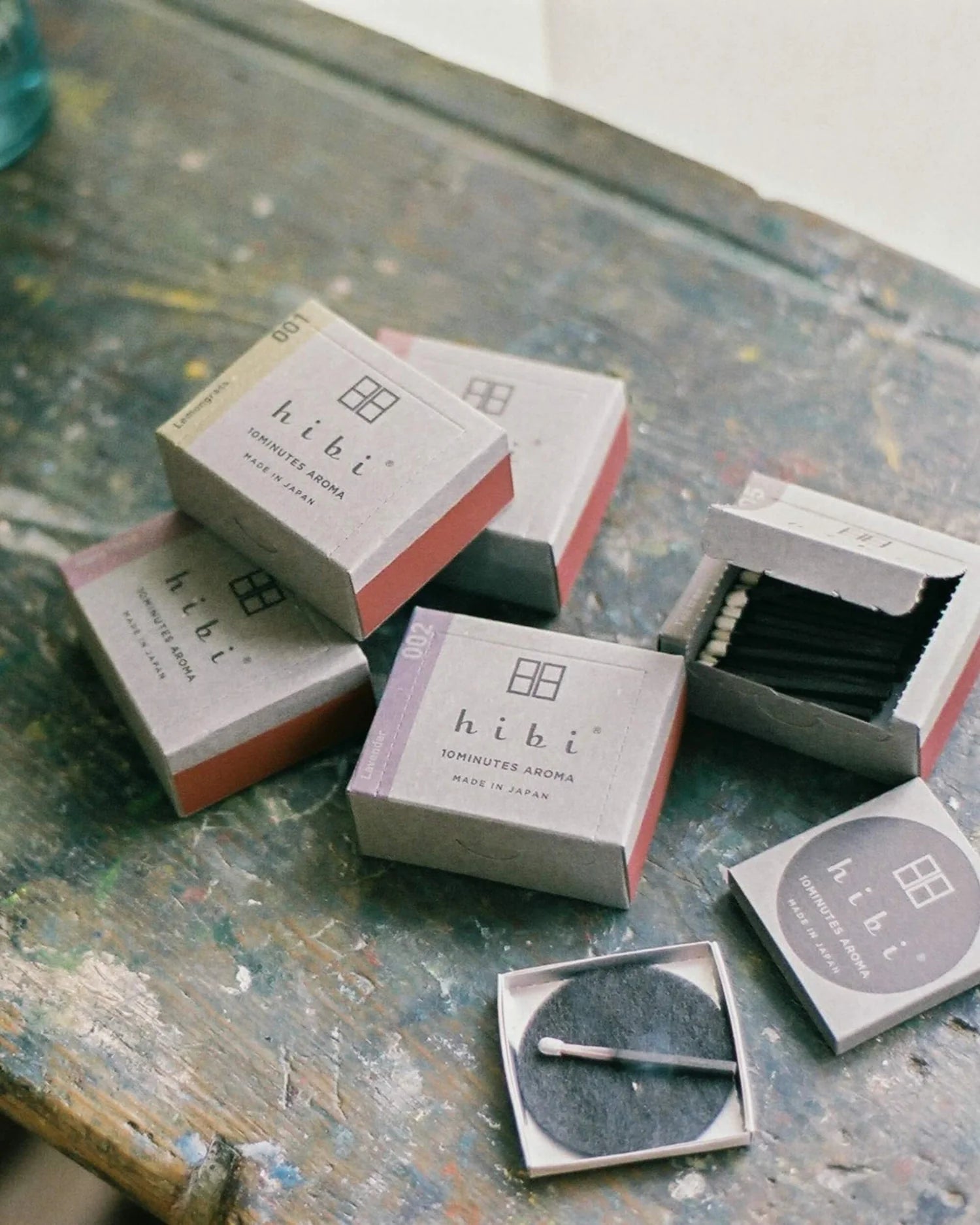hibi 10 minute incense : modern scents