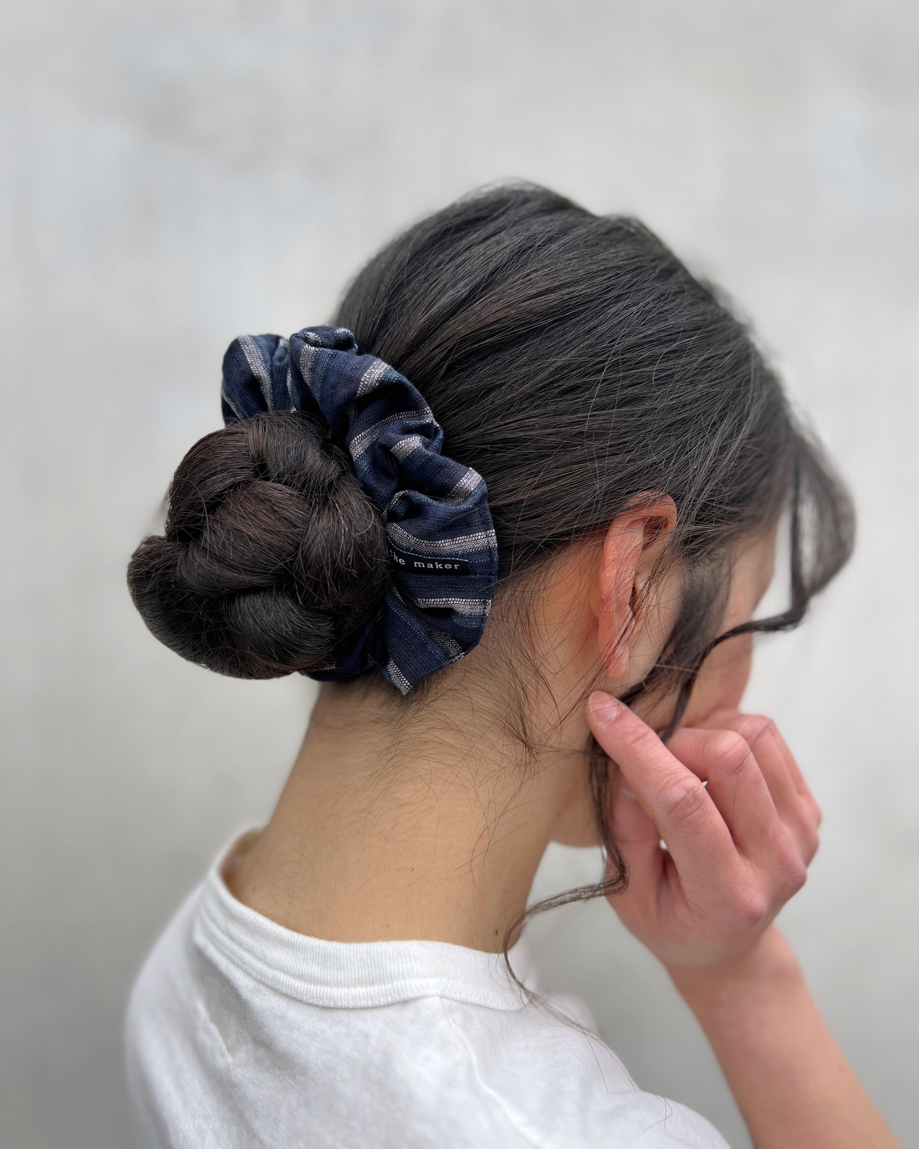 'm' for the maker : scrunchie